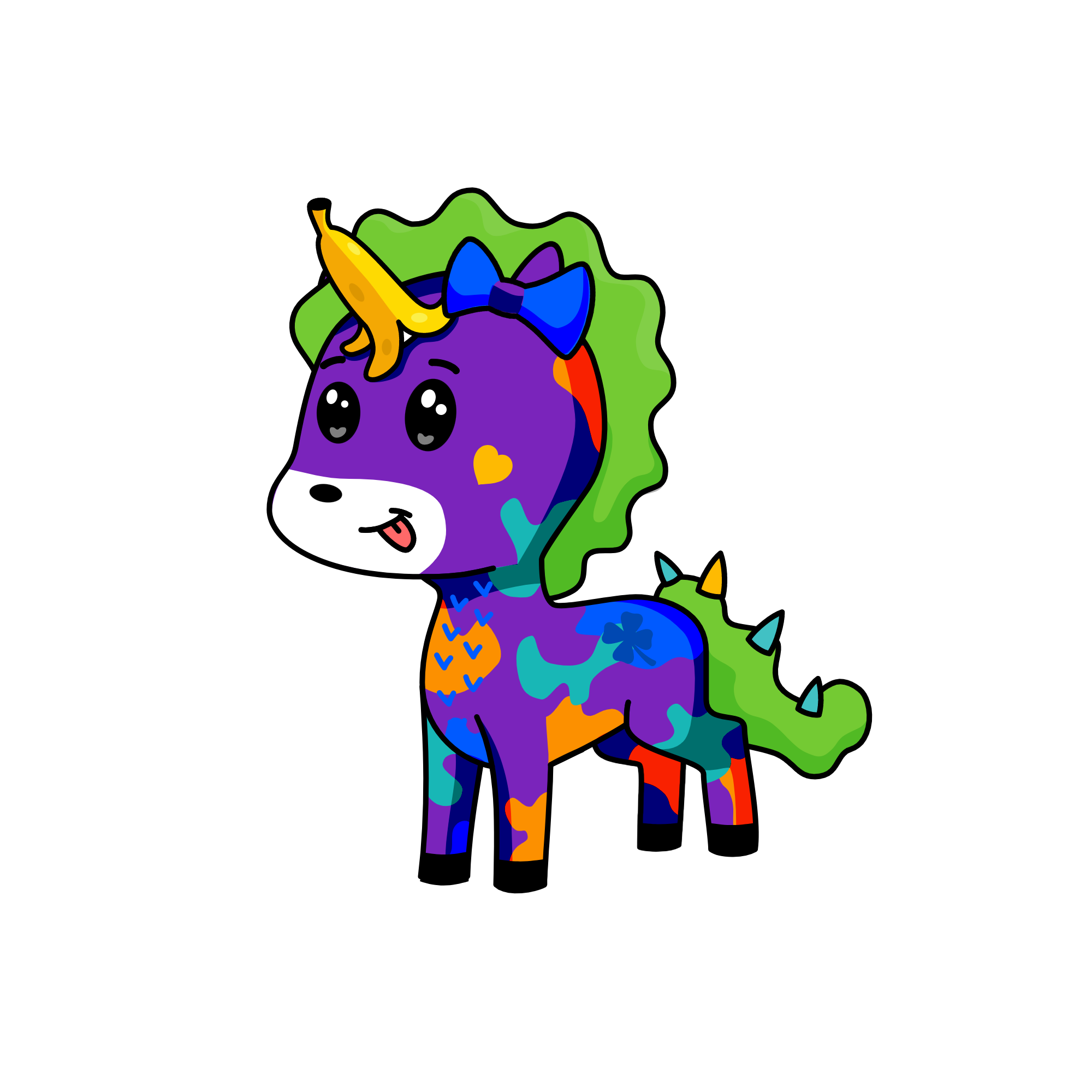 JUJIJO, the unicorn