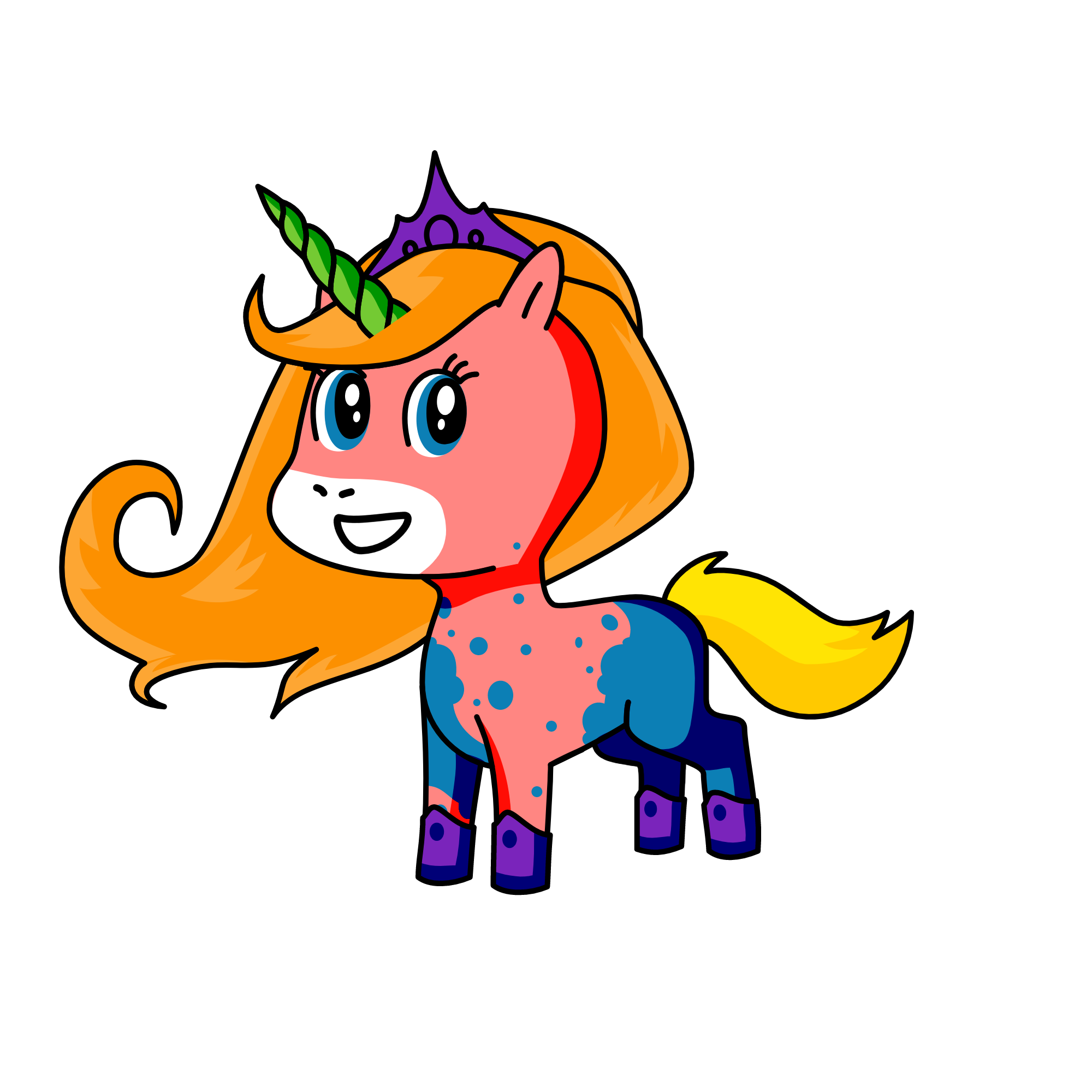 The Creator, the unicorn