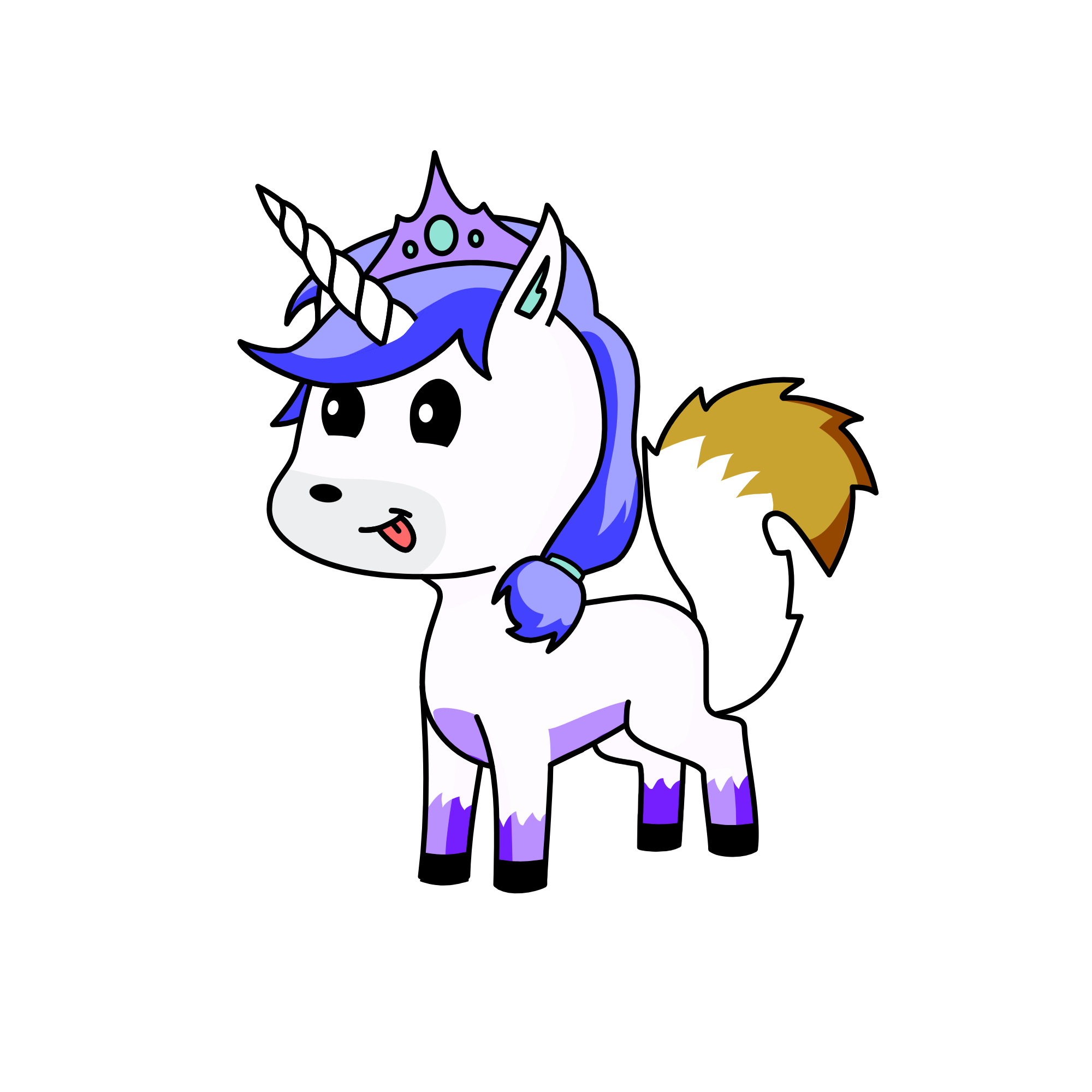 Wolfie, the unicorn