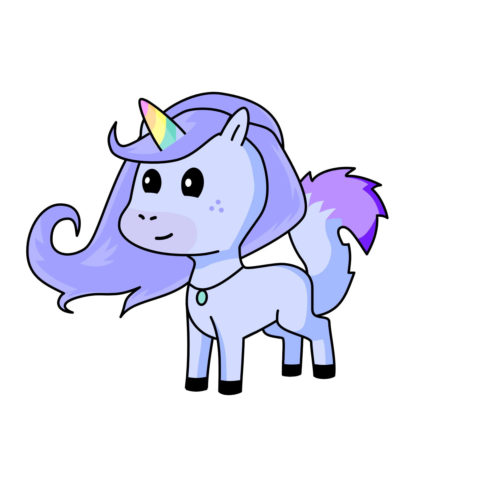 Nighty, the unicorn