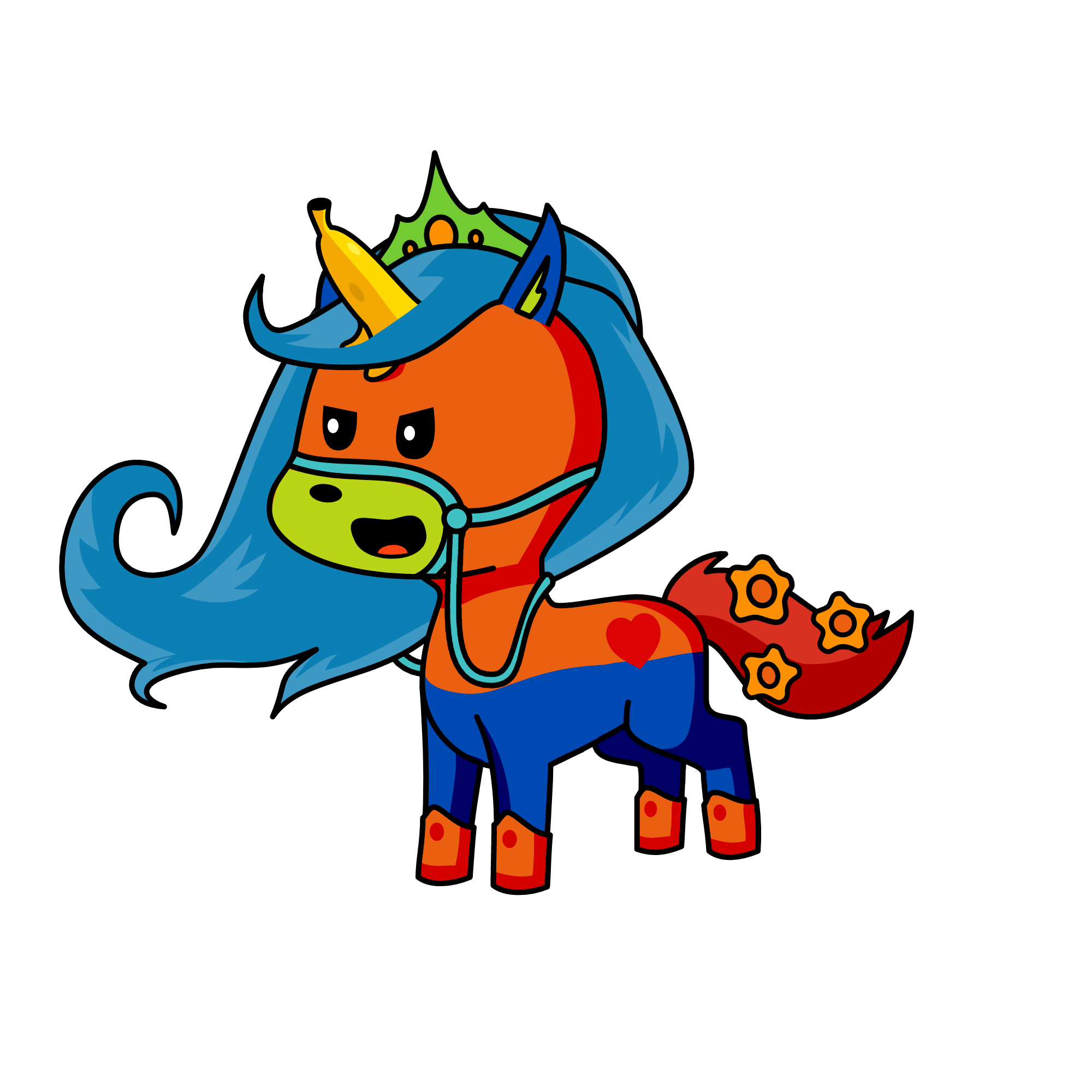 hot uni, the unicorn