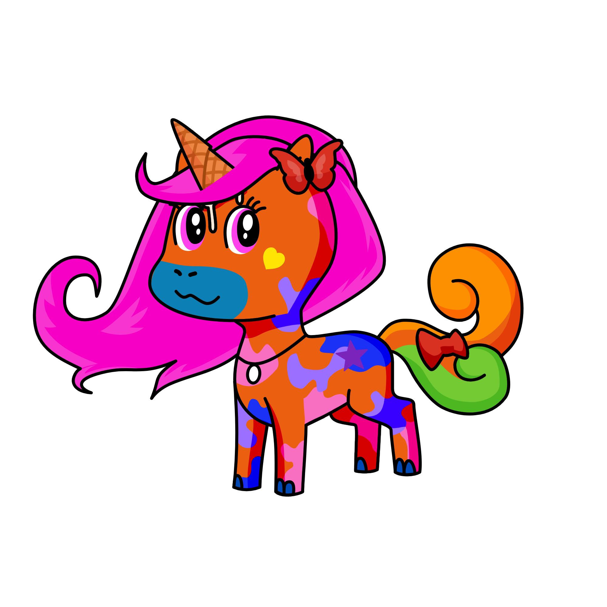 ice creem lover, the unicorn