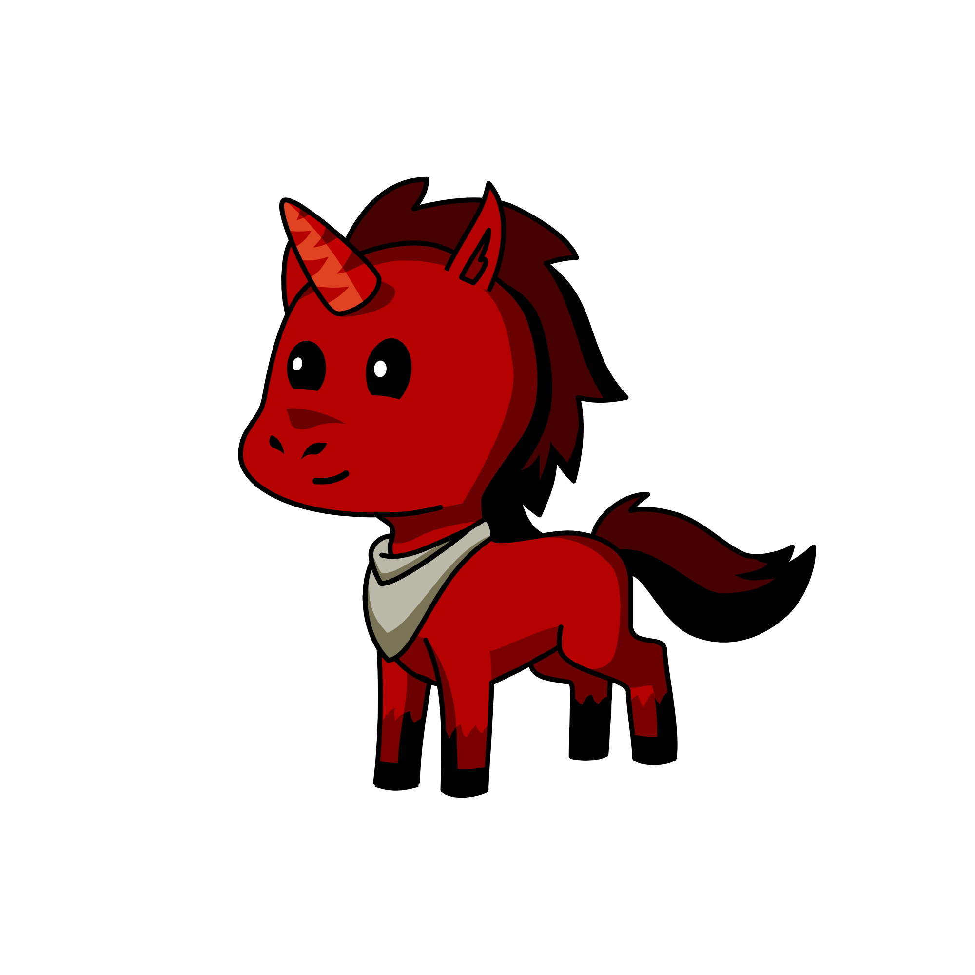 flame, the unicorn