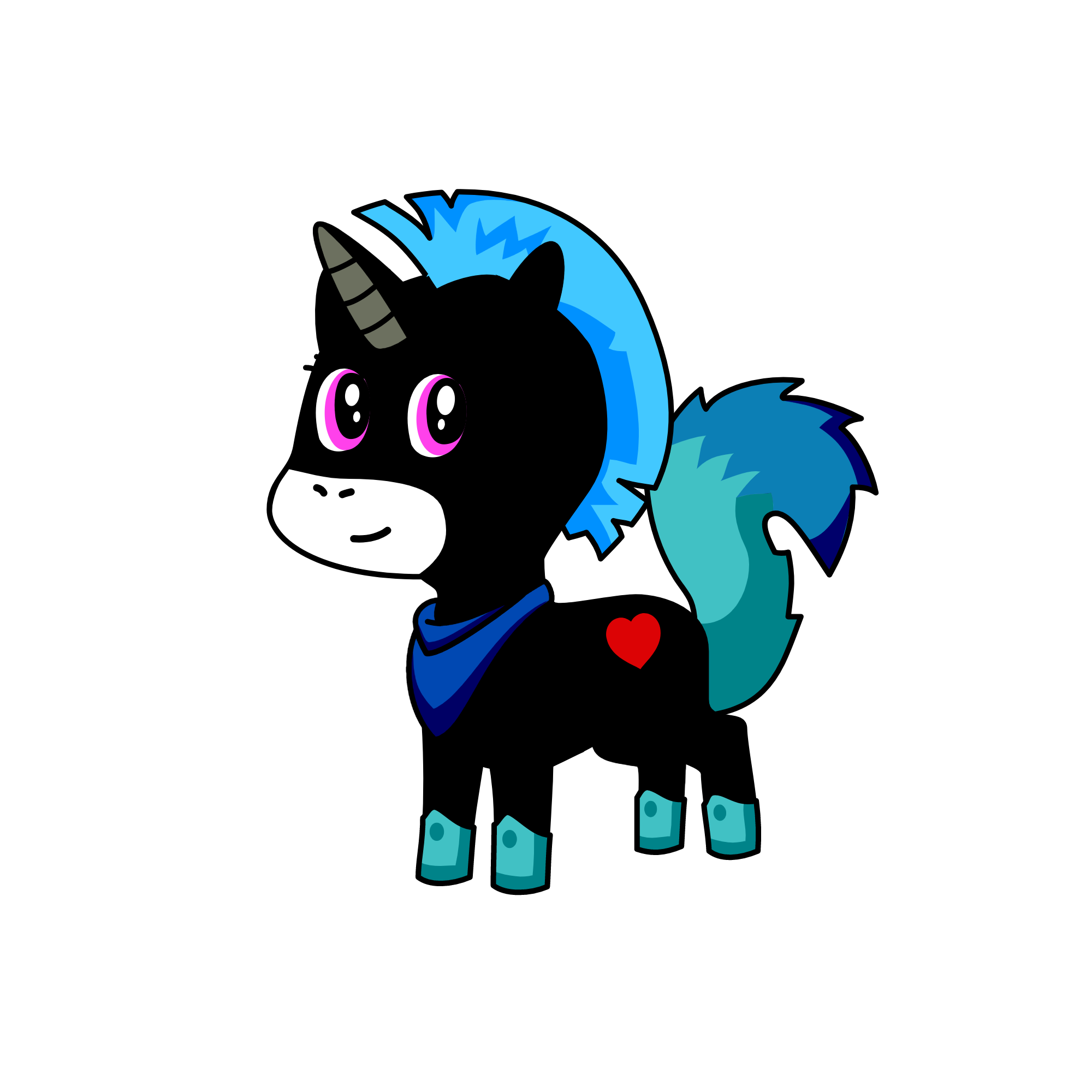 lunara, the unicorn