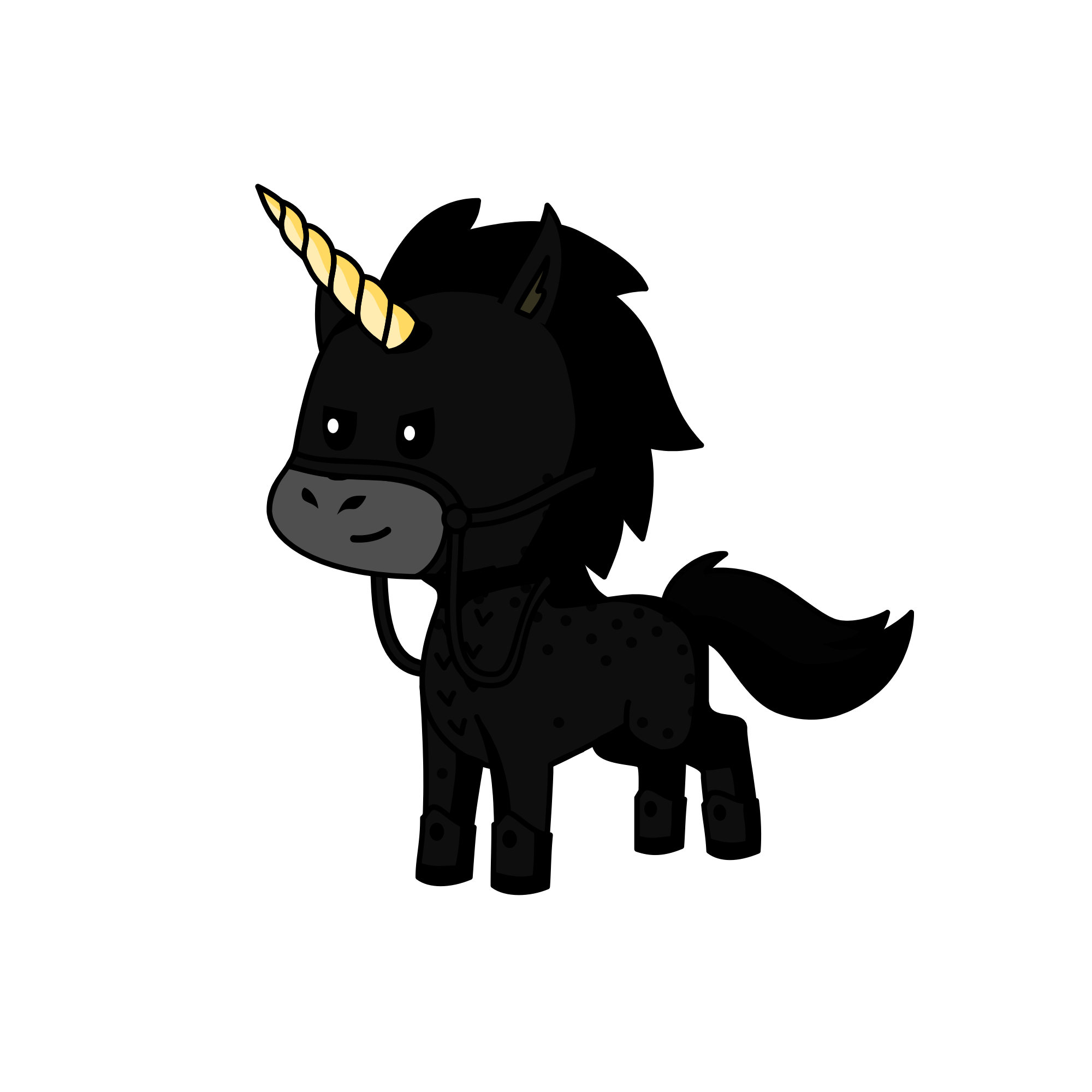 Miss Patricia, the unicorn