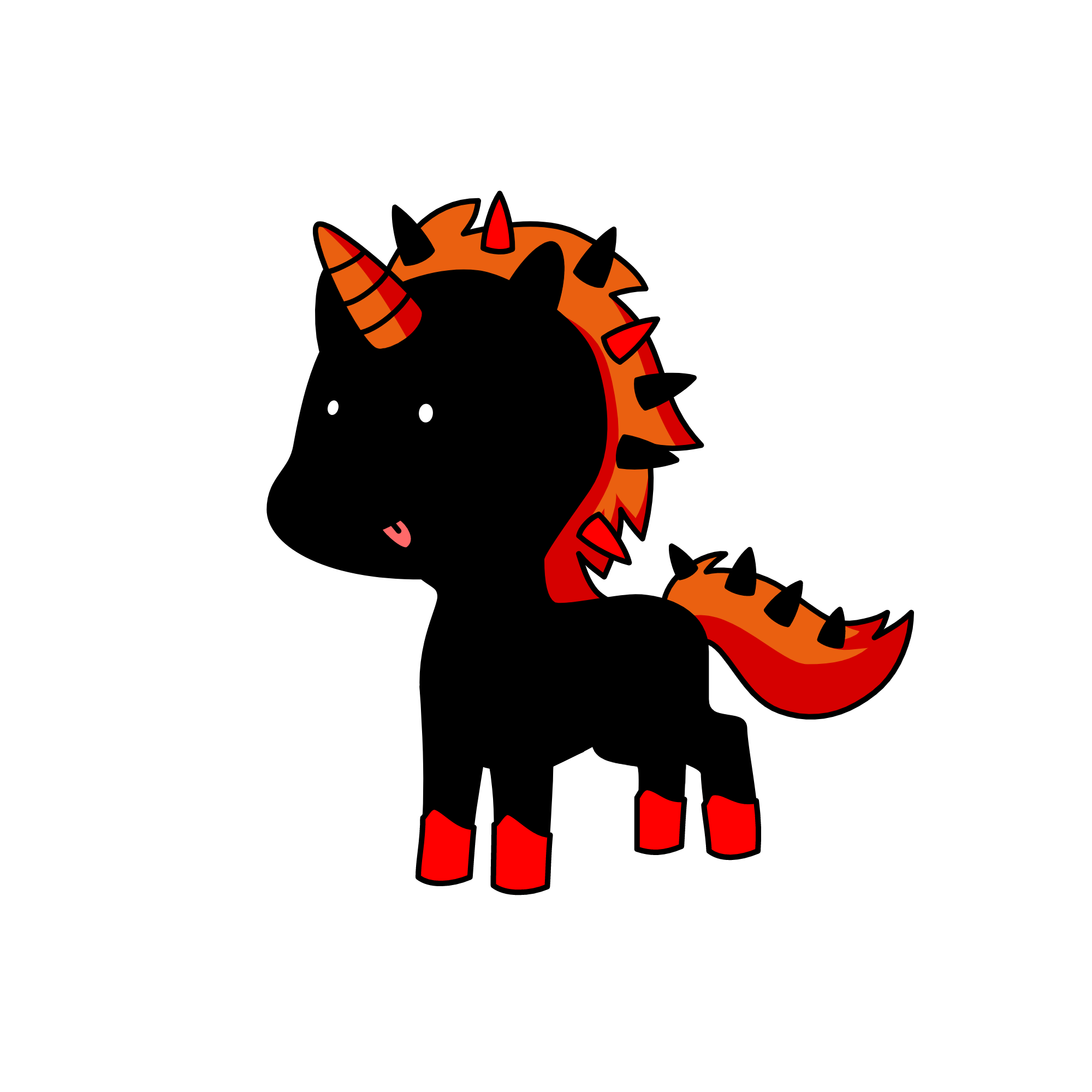 Brunow, the unicorn