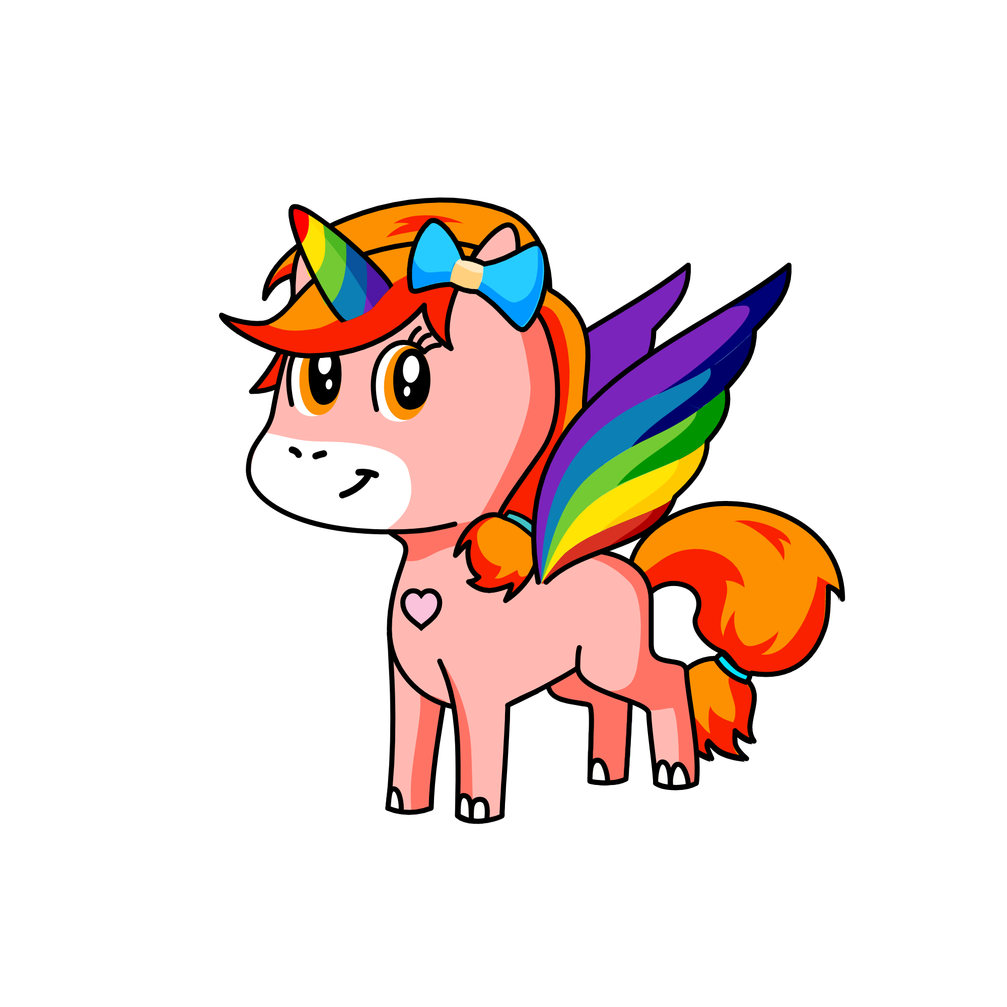Huga, the unicorn