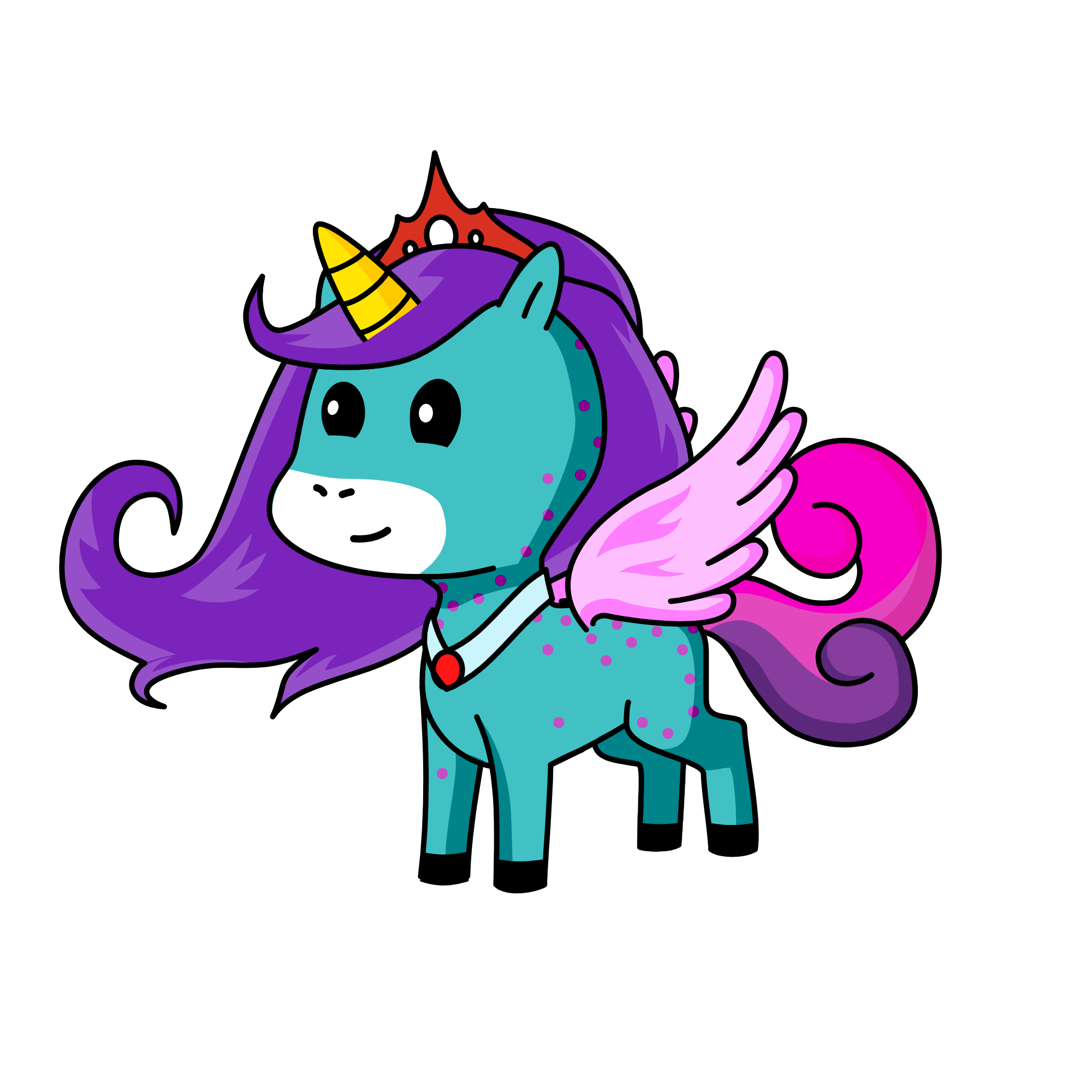 極地女王, the unicorn