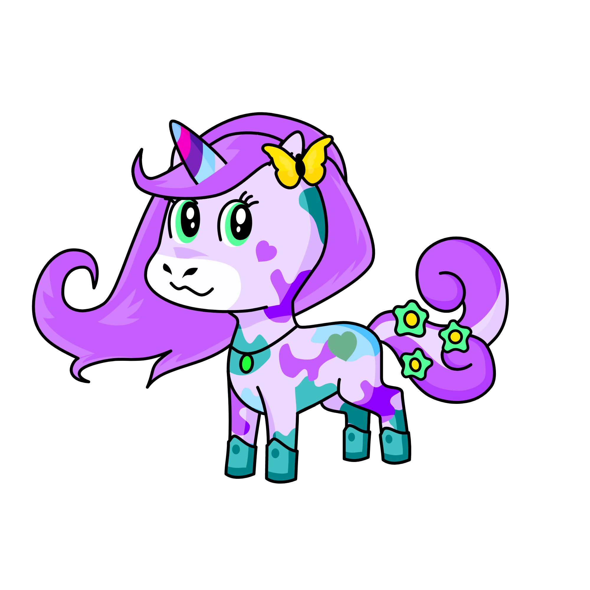 Lovely🥰, the unicorn