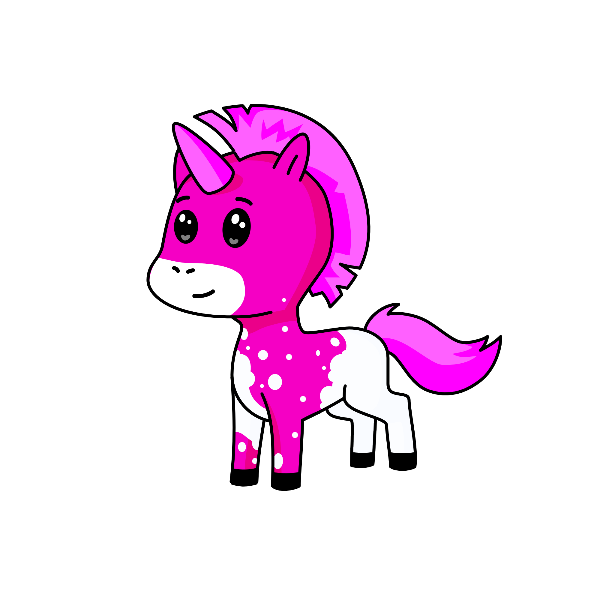 Dreamy, the unicorn