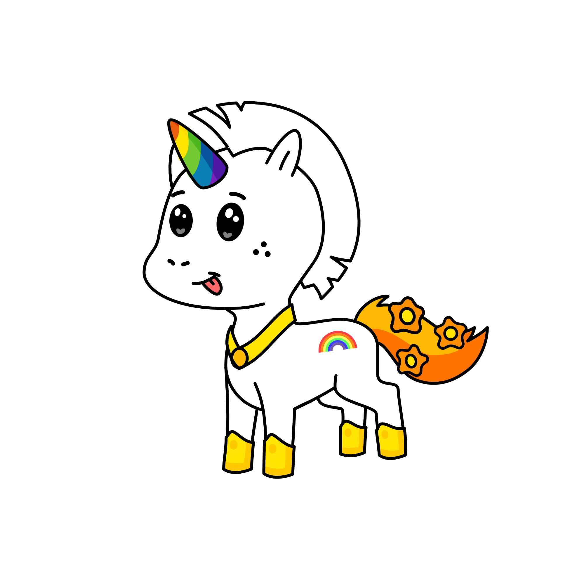 Lunnaris, the unicorn