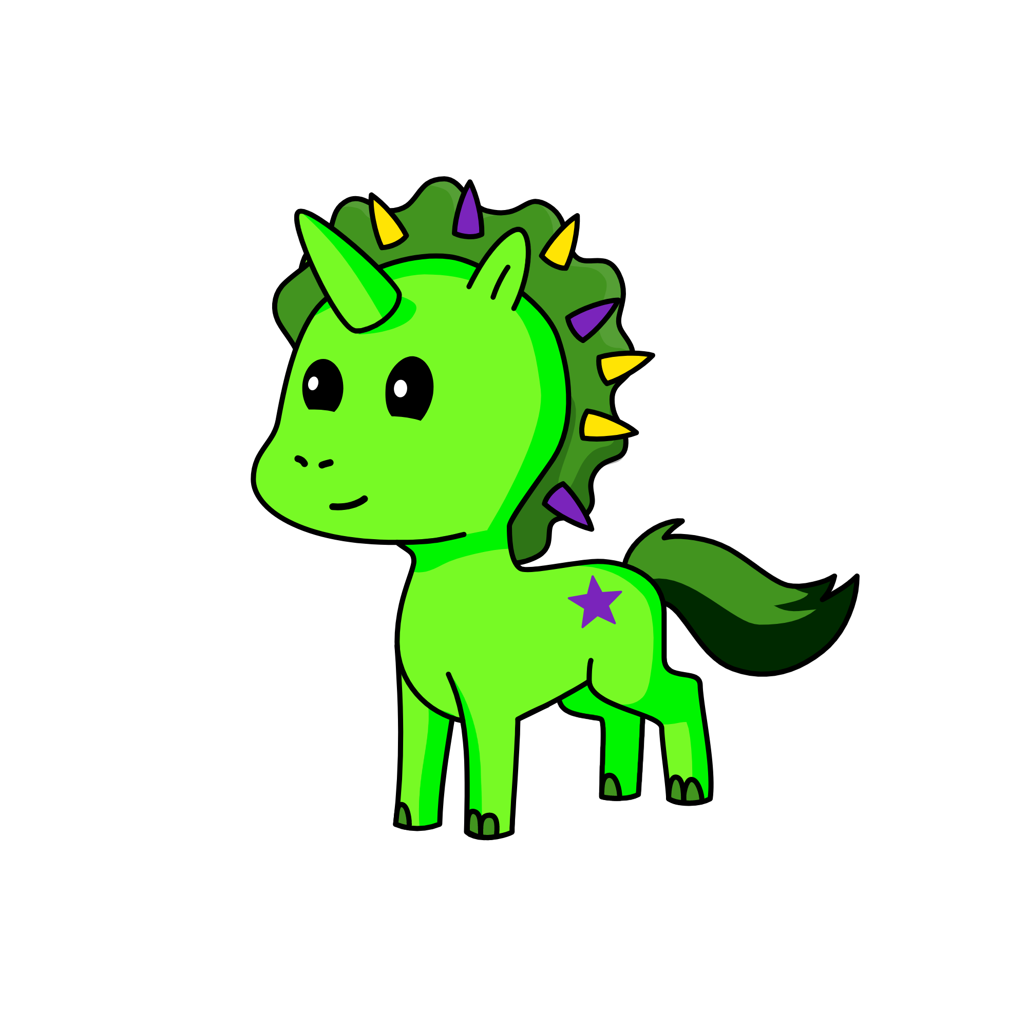 Pickle, the unicorn