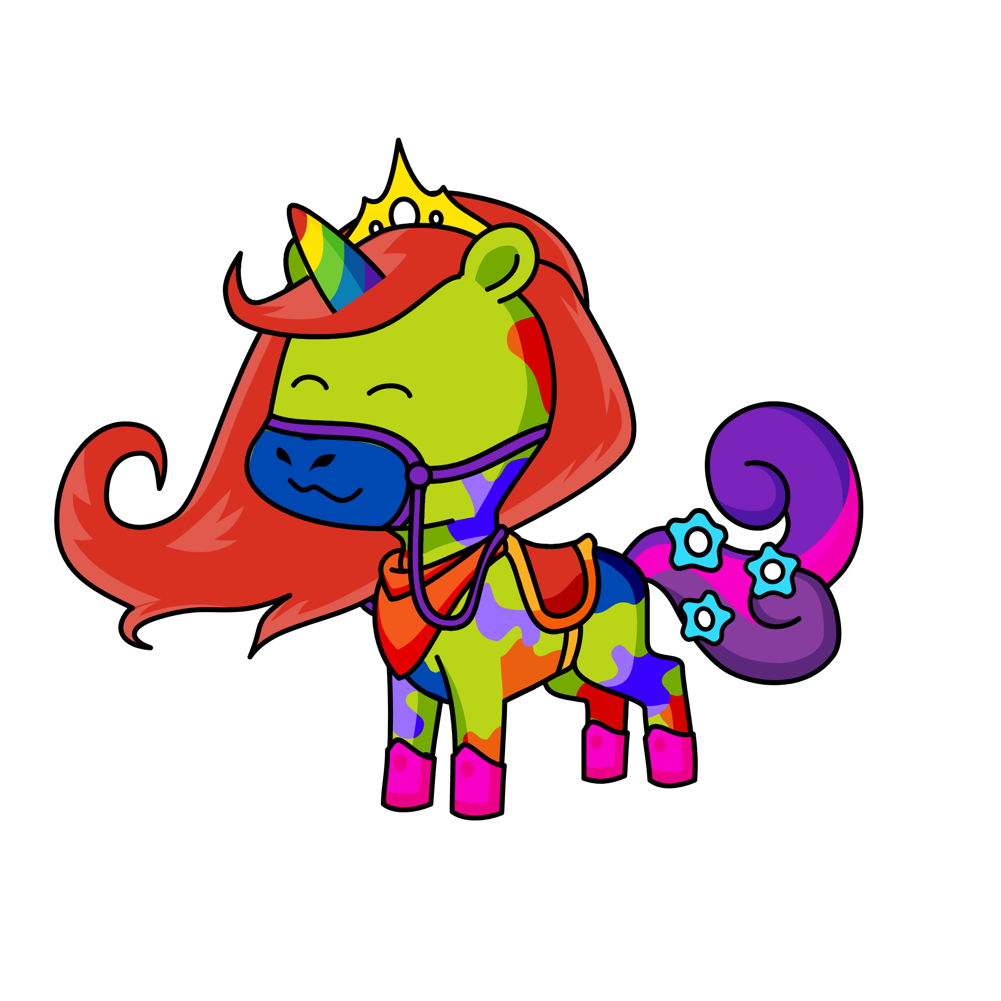 Dolores, the unicorn