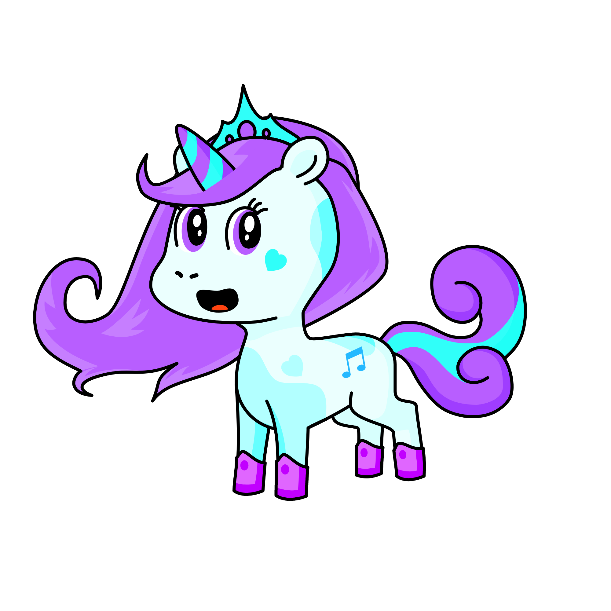 Musica, the unicorn
