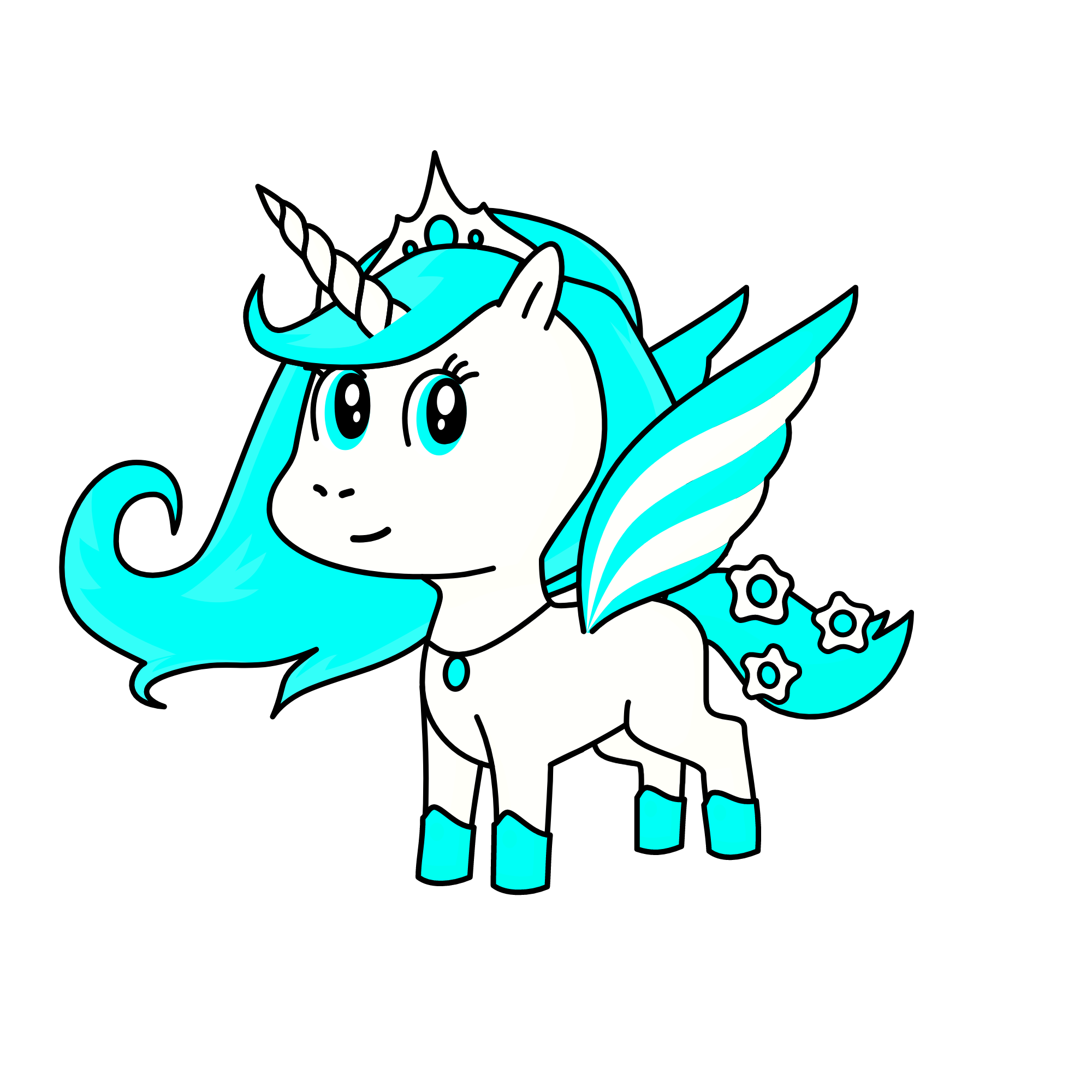 snowvall, the unicorn