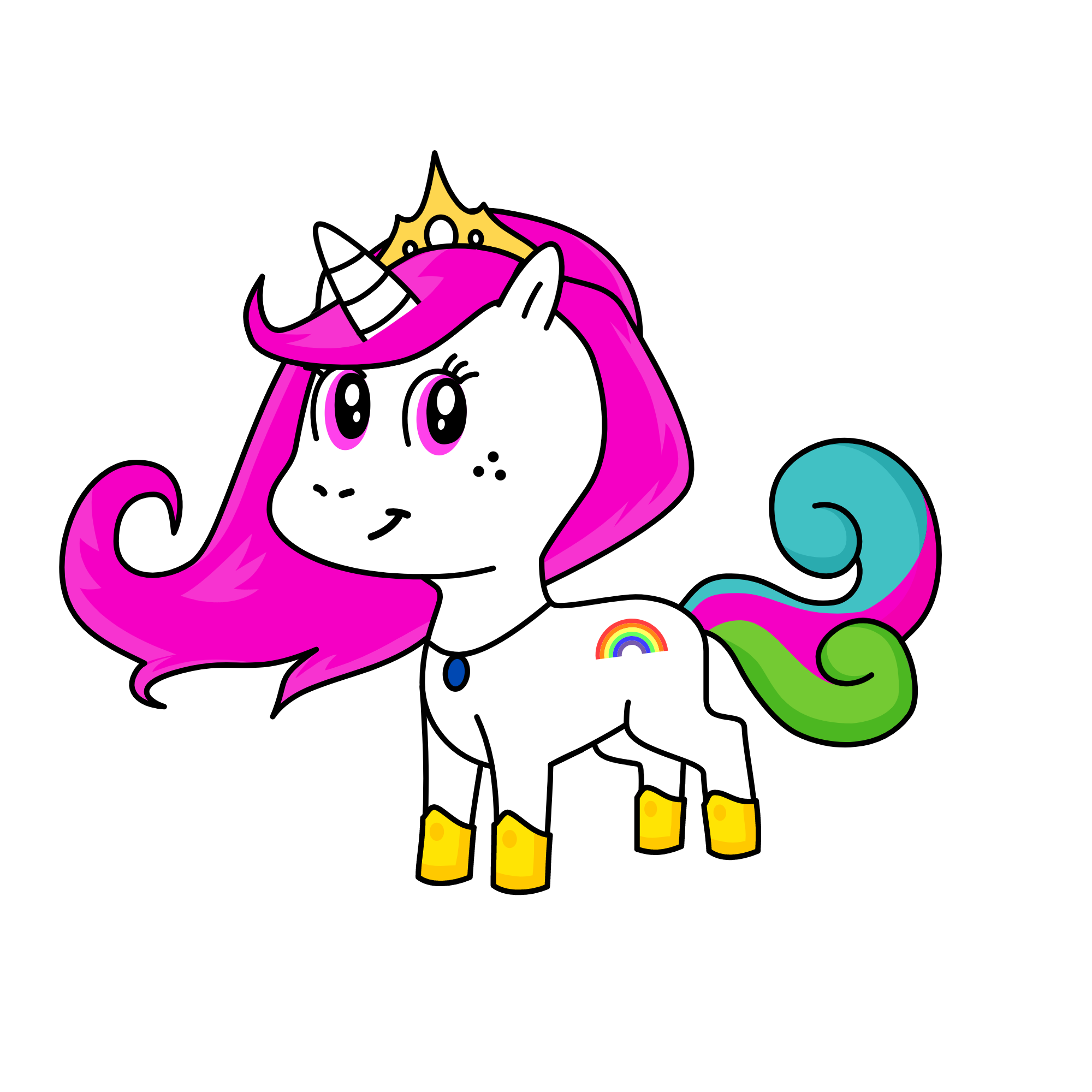 Princess Celestia, the unicorn