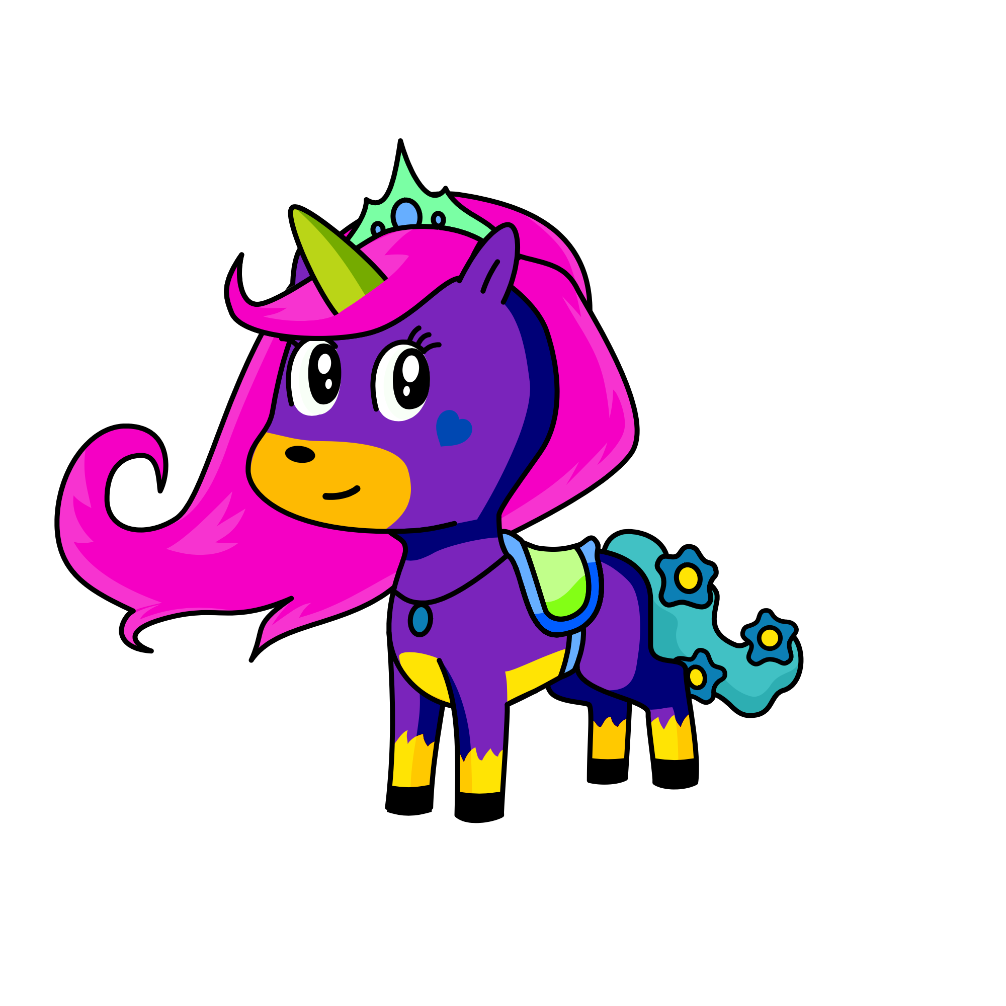 Lila, the unicorn