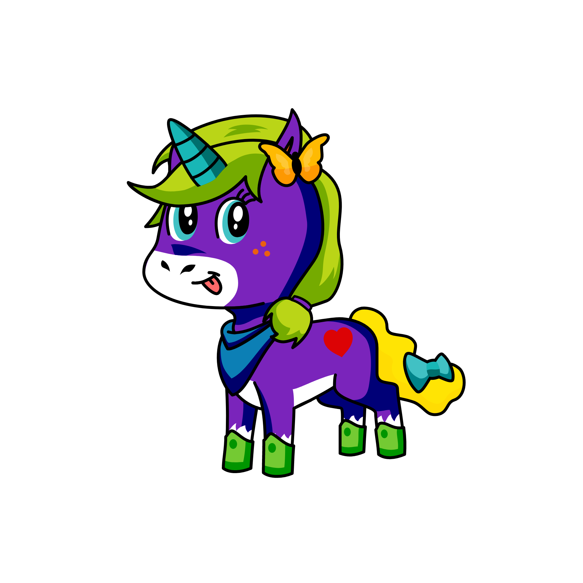 emily, the unicorn