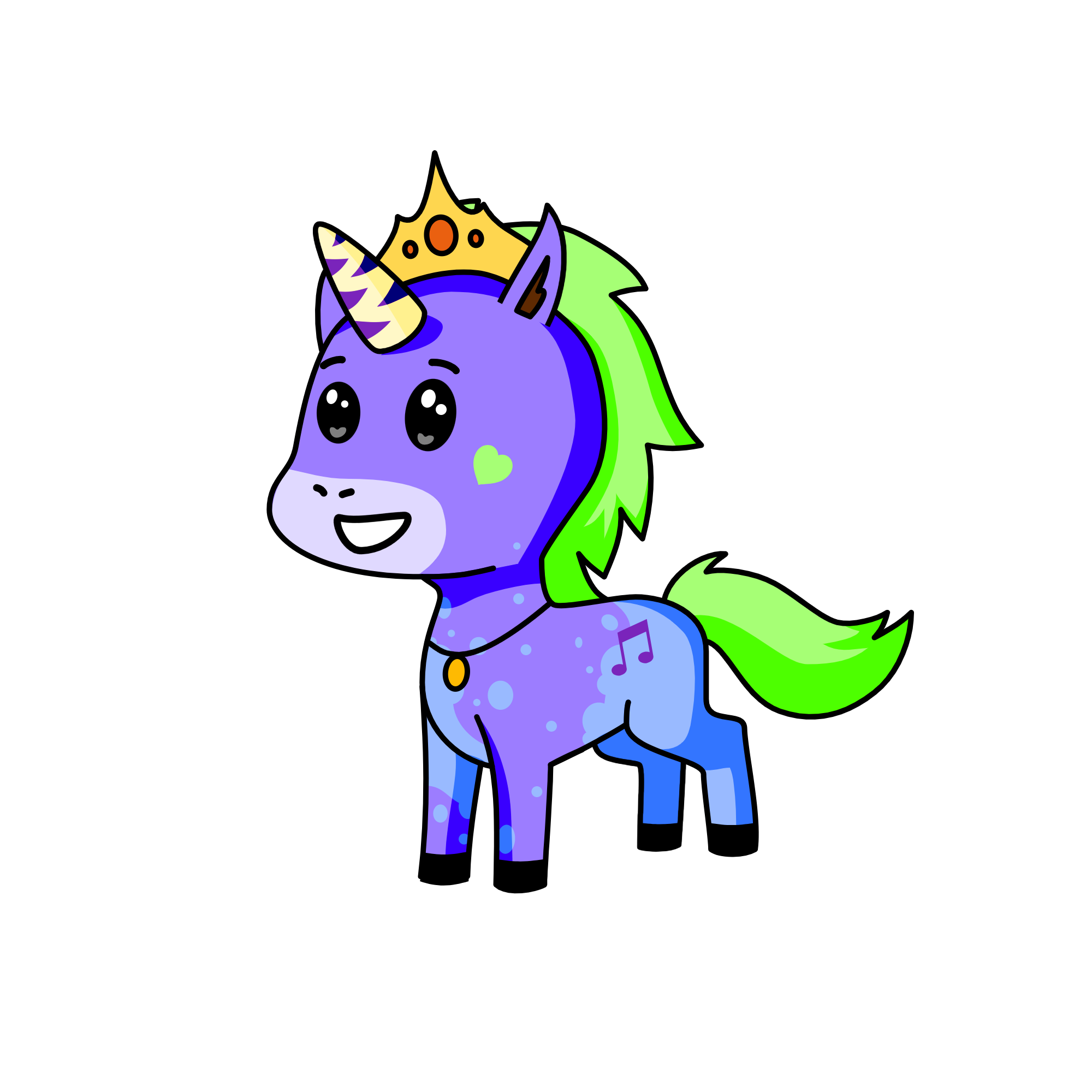 Luna, the unicorn