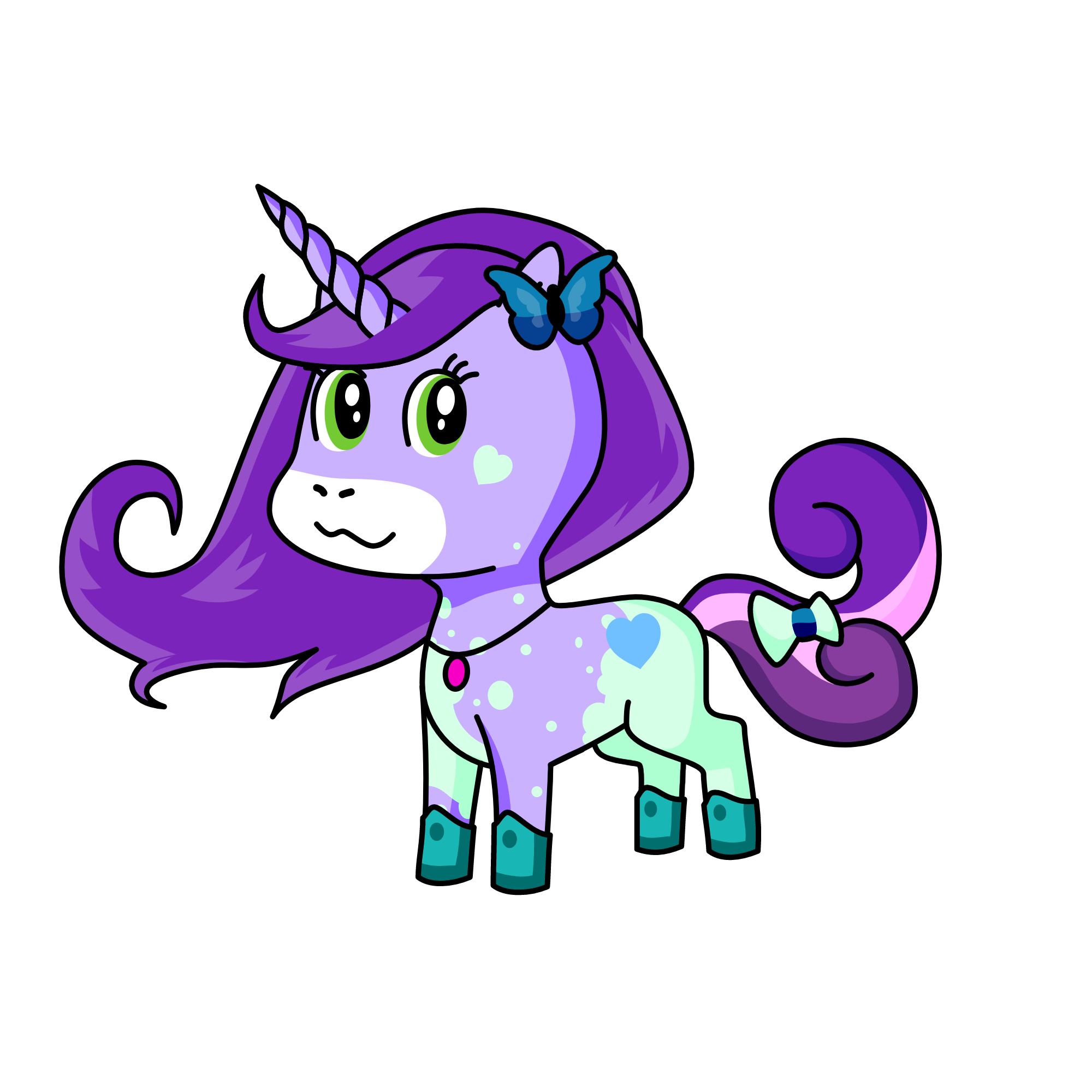 Magialica, the unicorn