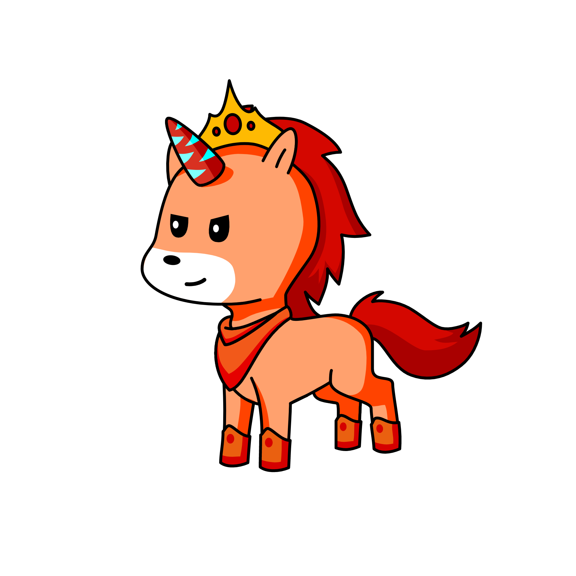 nhà vua dũng mãnh, the unicorn