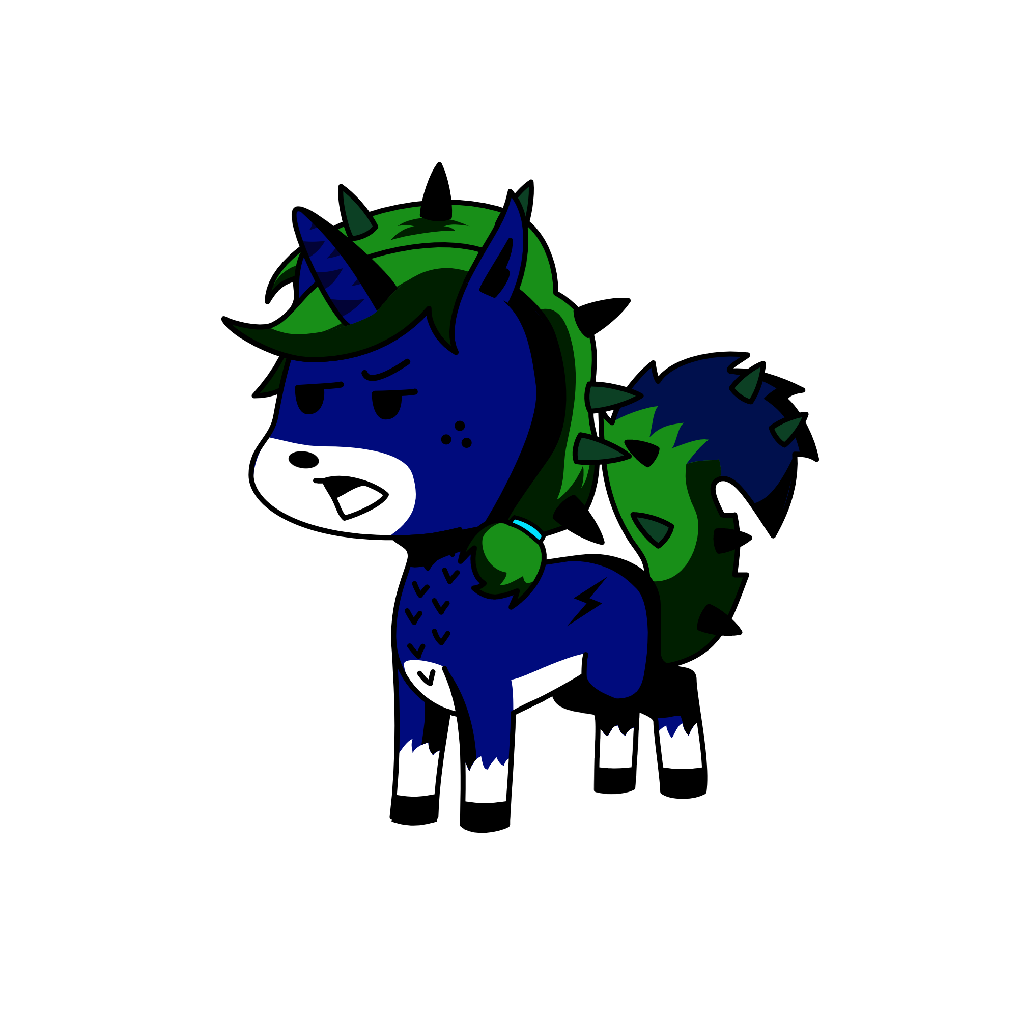 Rebel, the unicorn