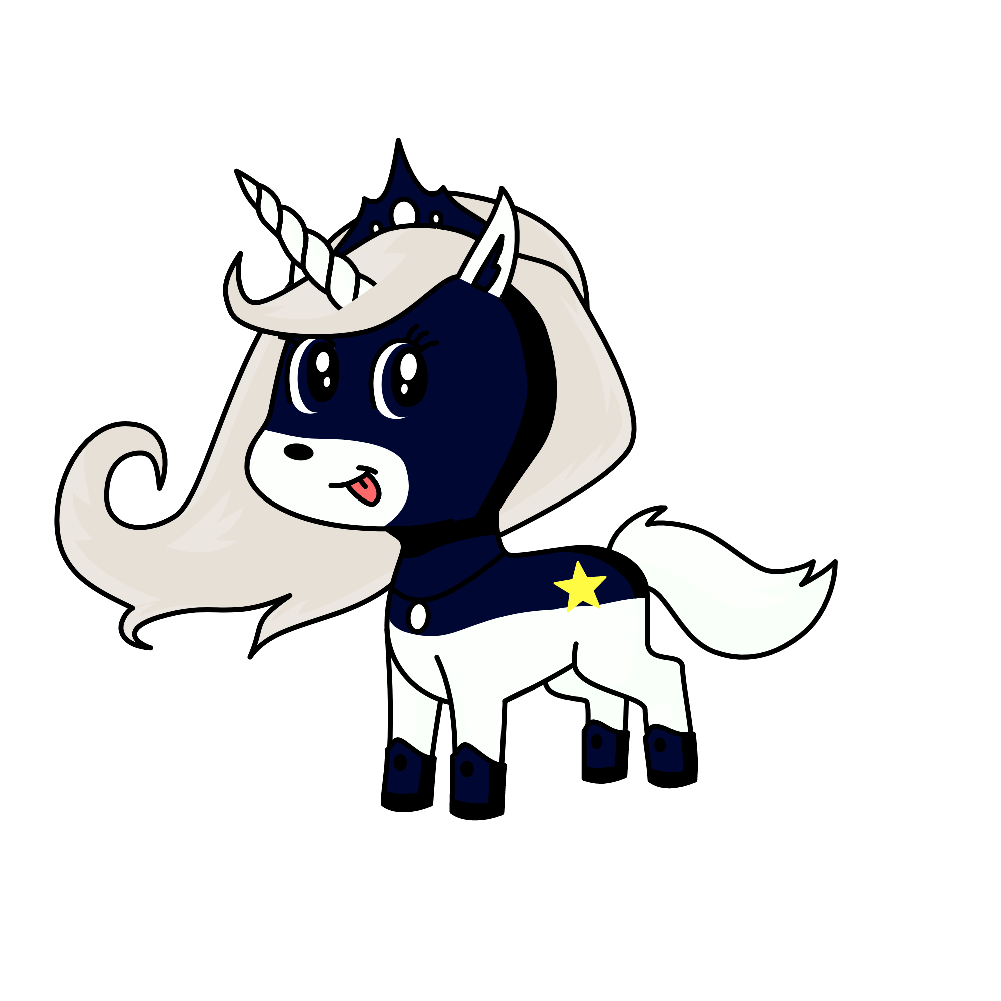 Luna, the unicorn