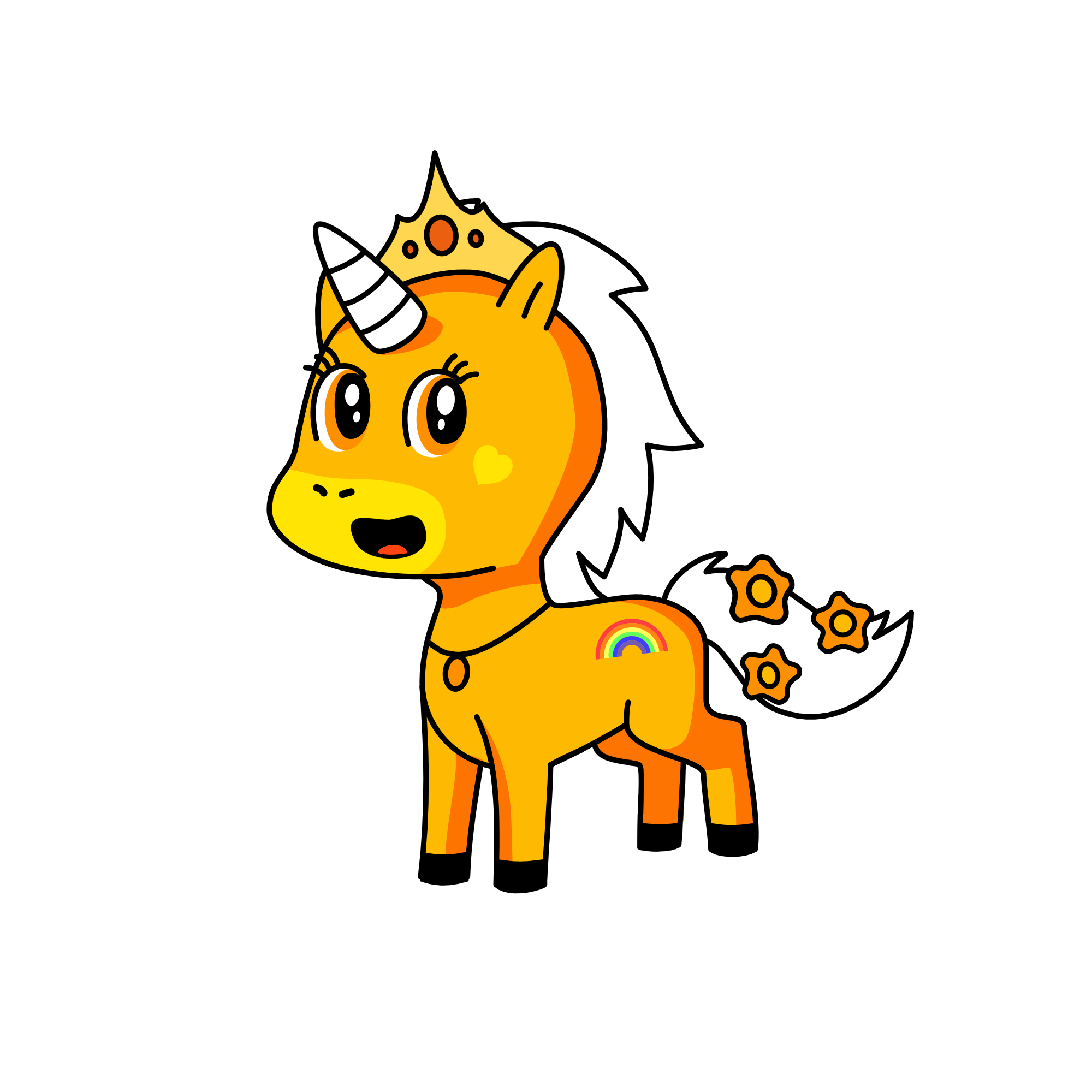Sunny, the unicorn