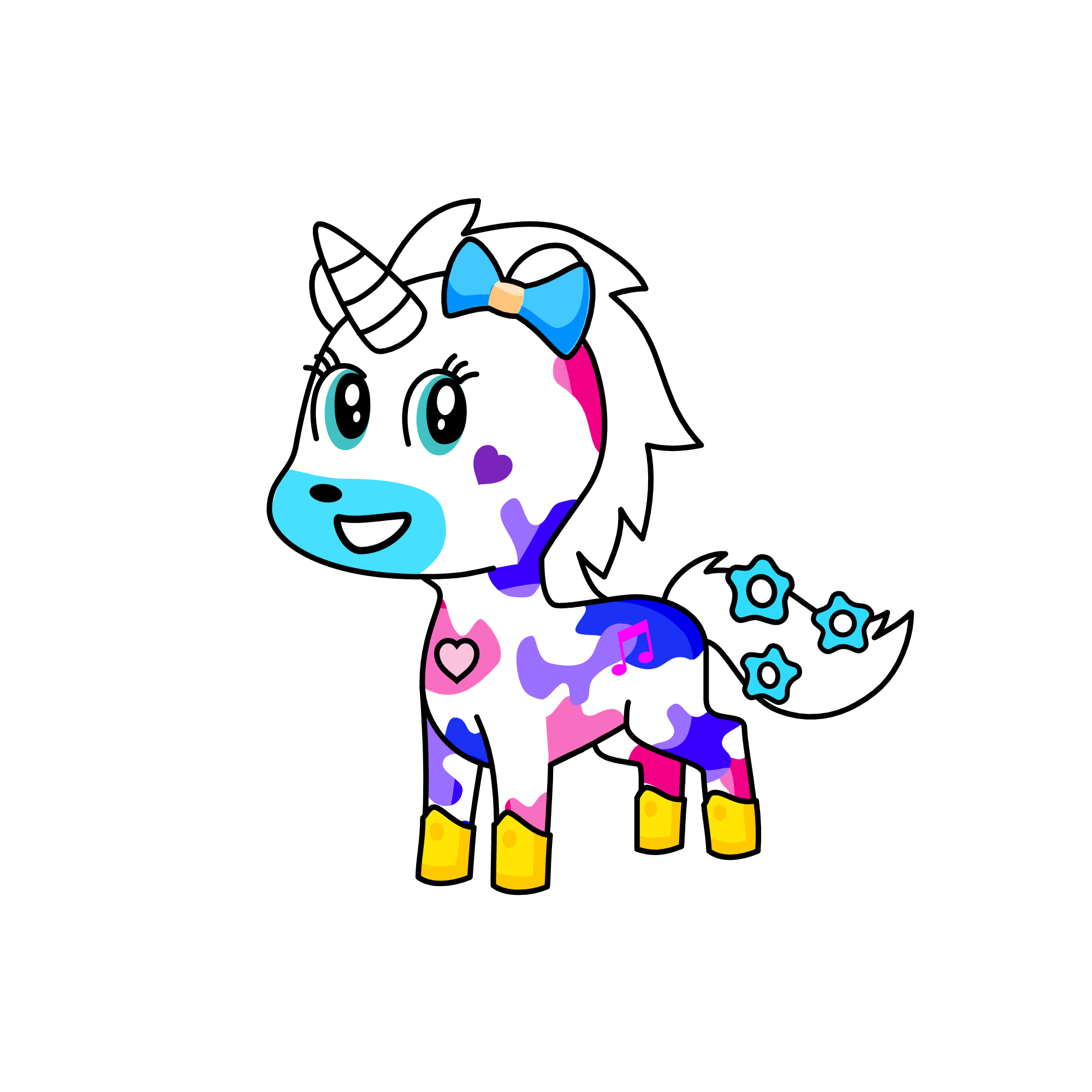 Filly, the unicorn