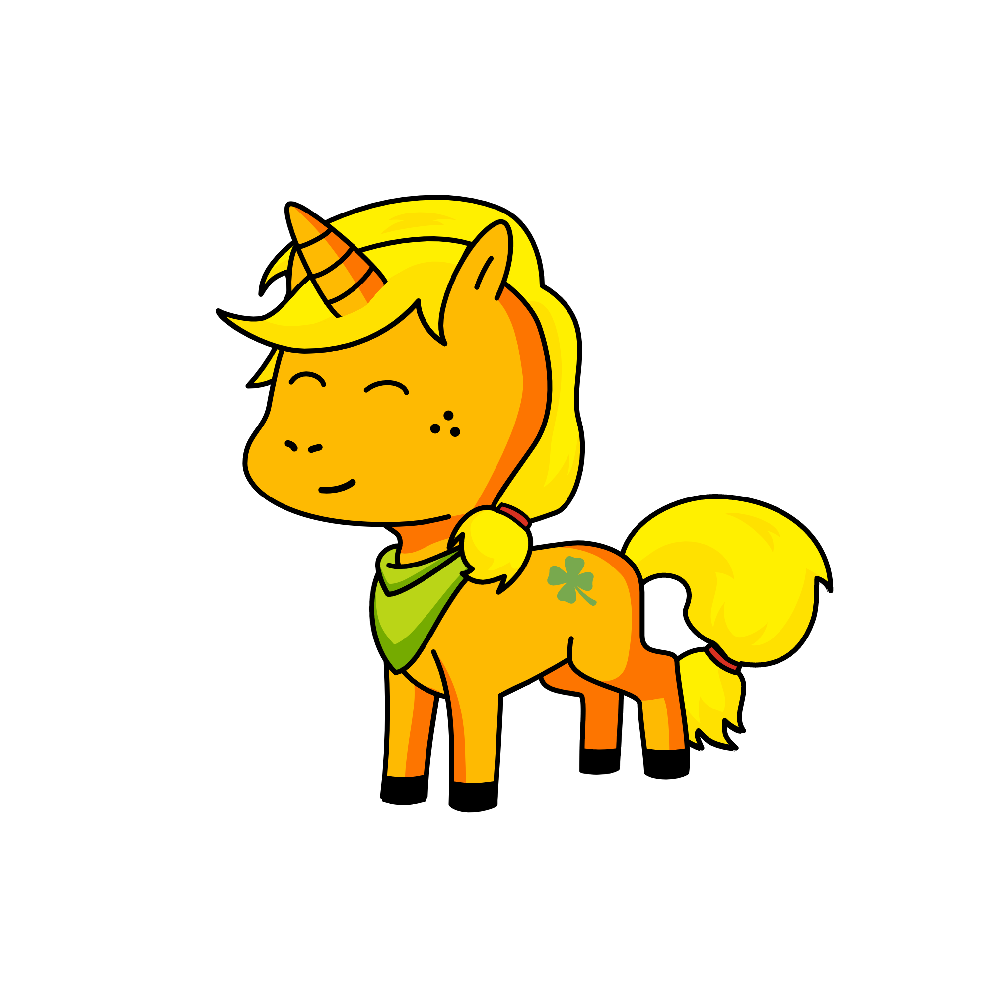 applejack, the unicorn