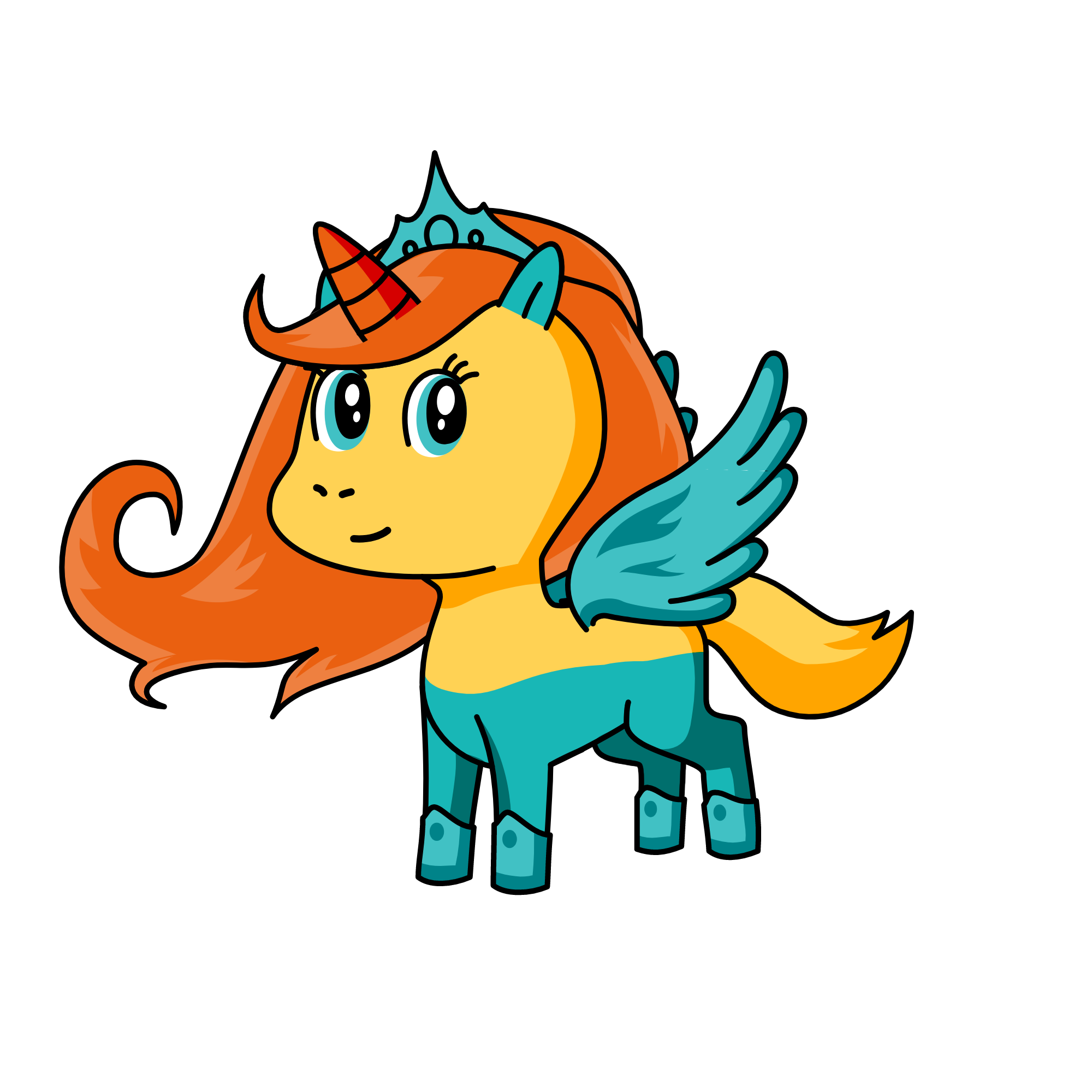 Bloom, the unicorn