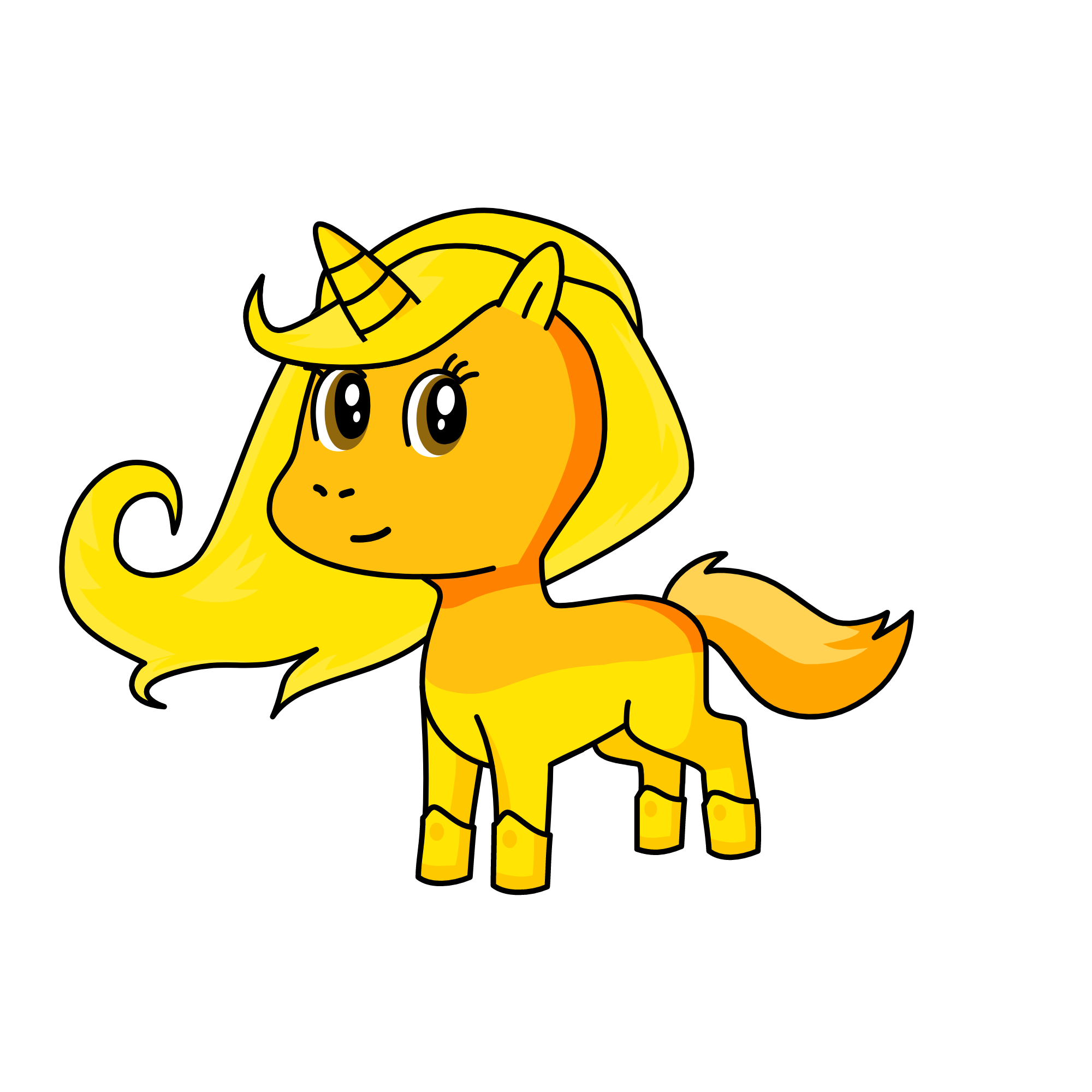 Stella, the unicorn