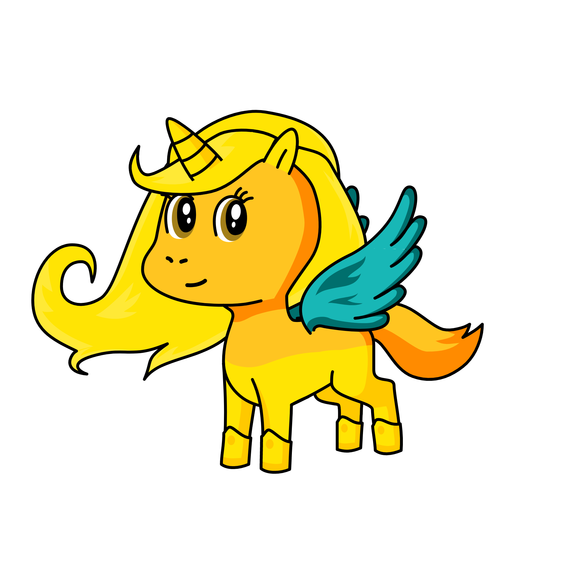 Stella, the unicorn