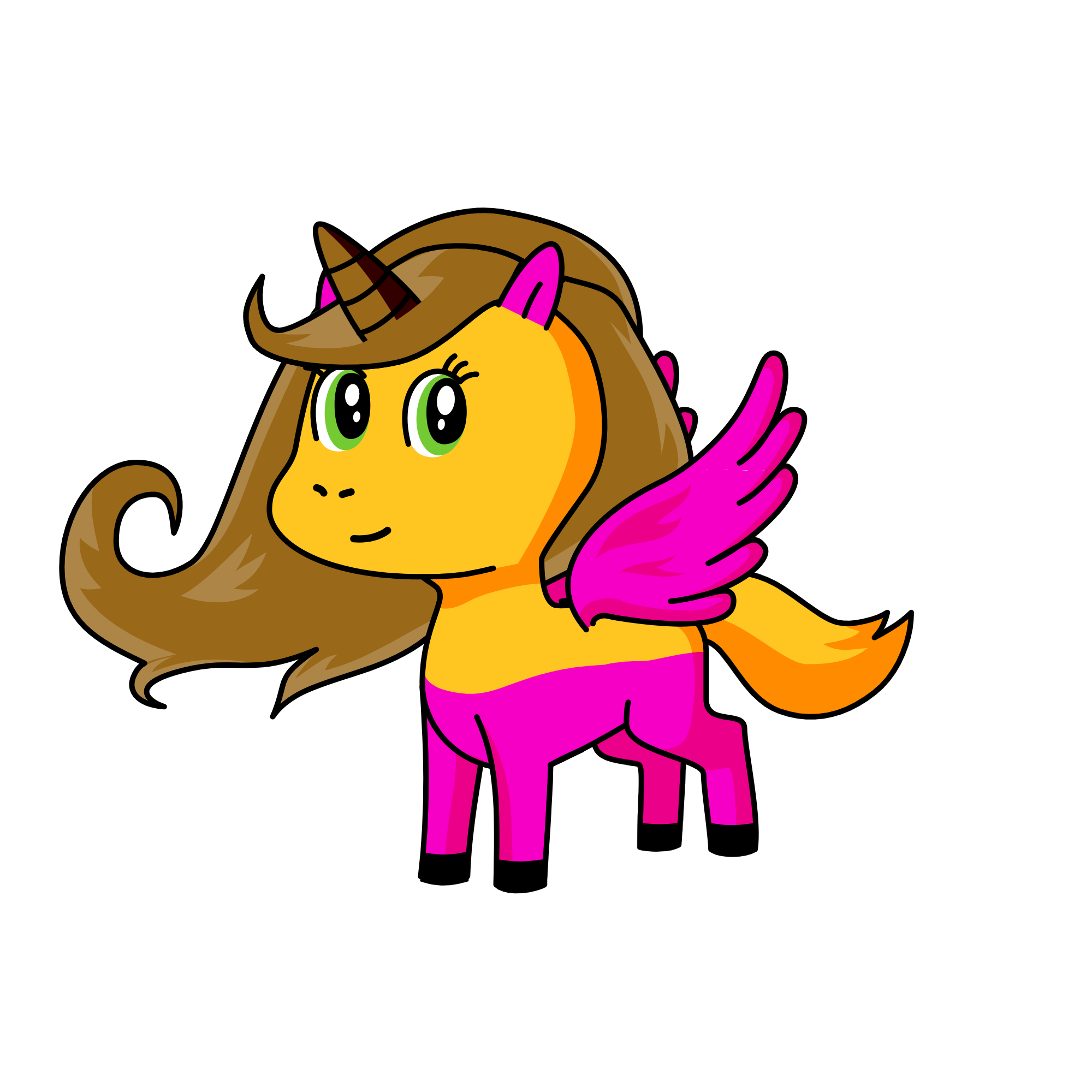 Flora, the unicorn