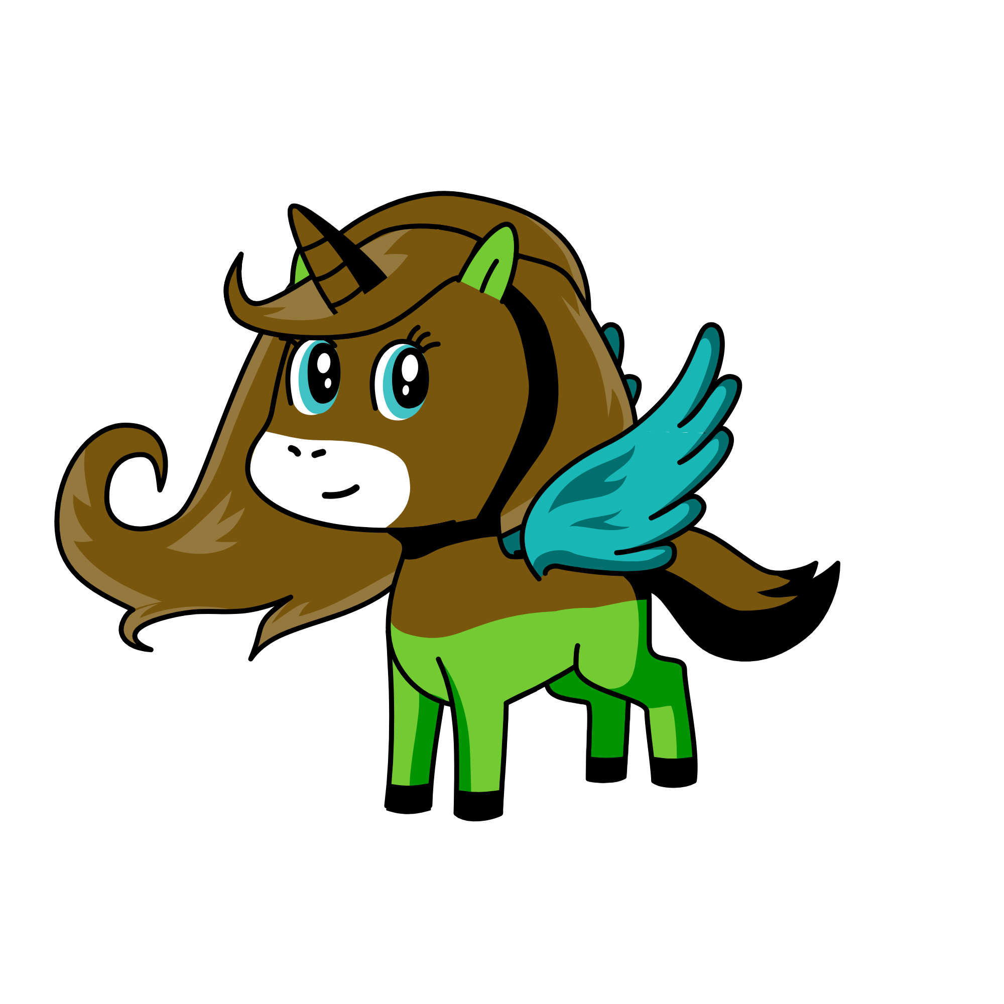 Aisha, the unicorn