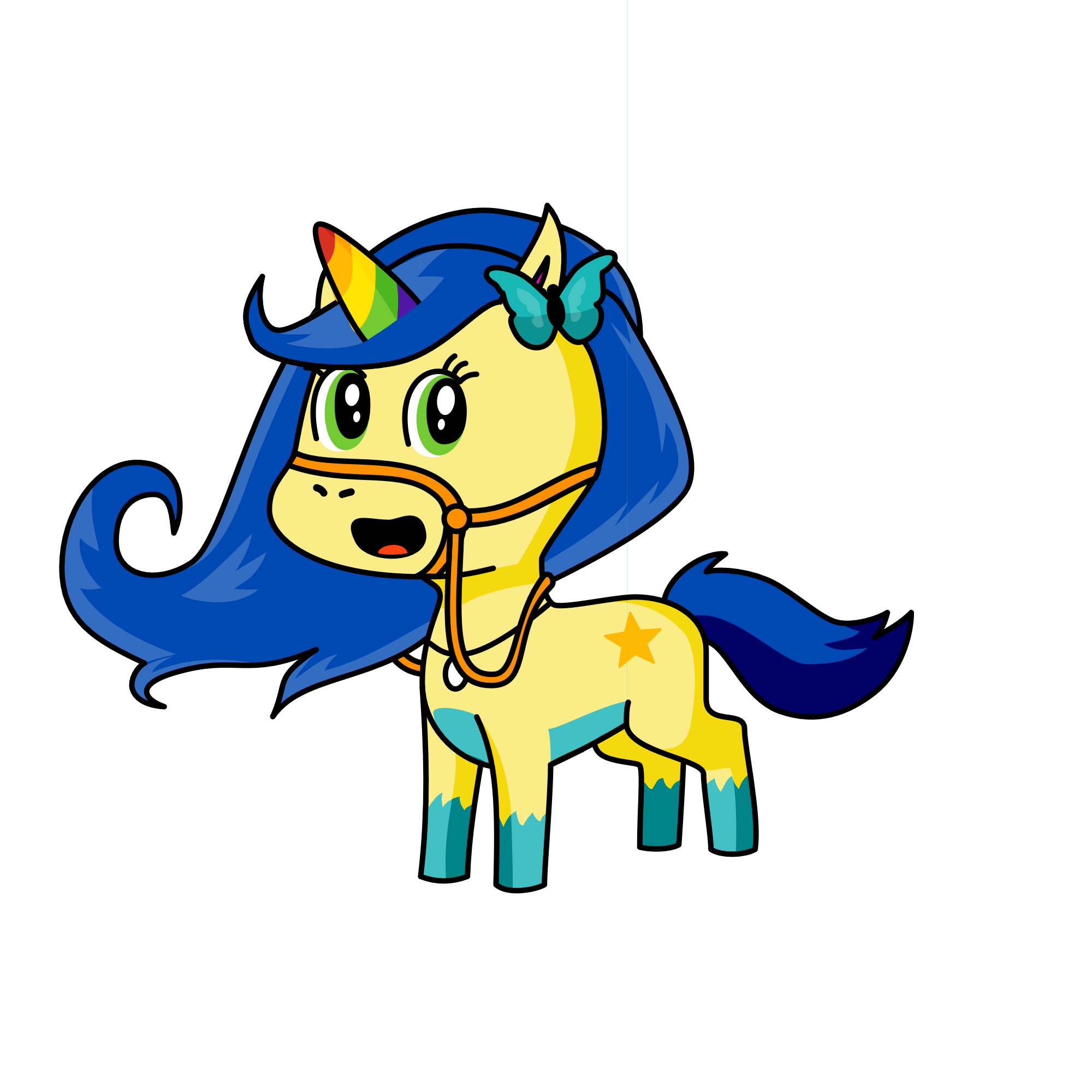 Marinete, the unicorn