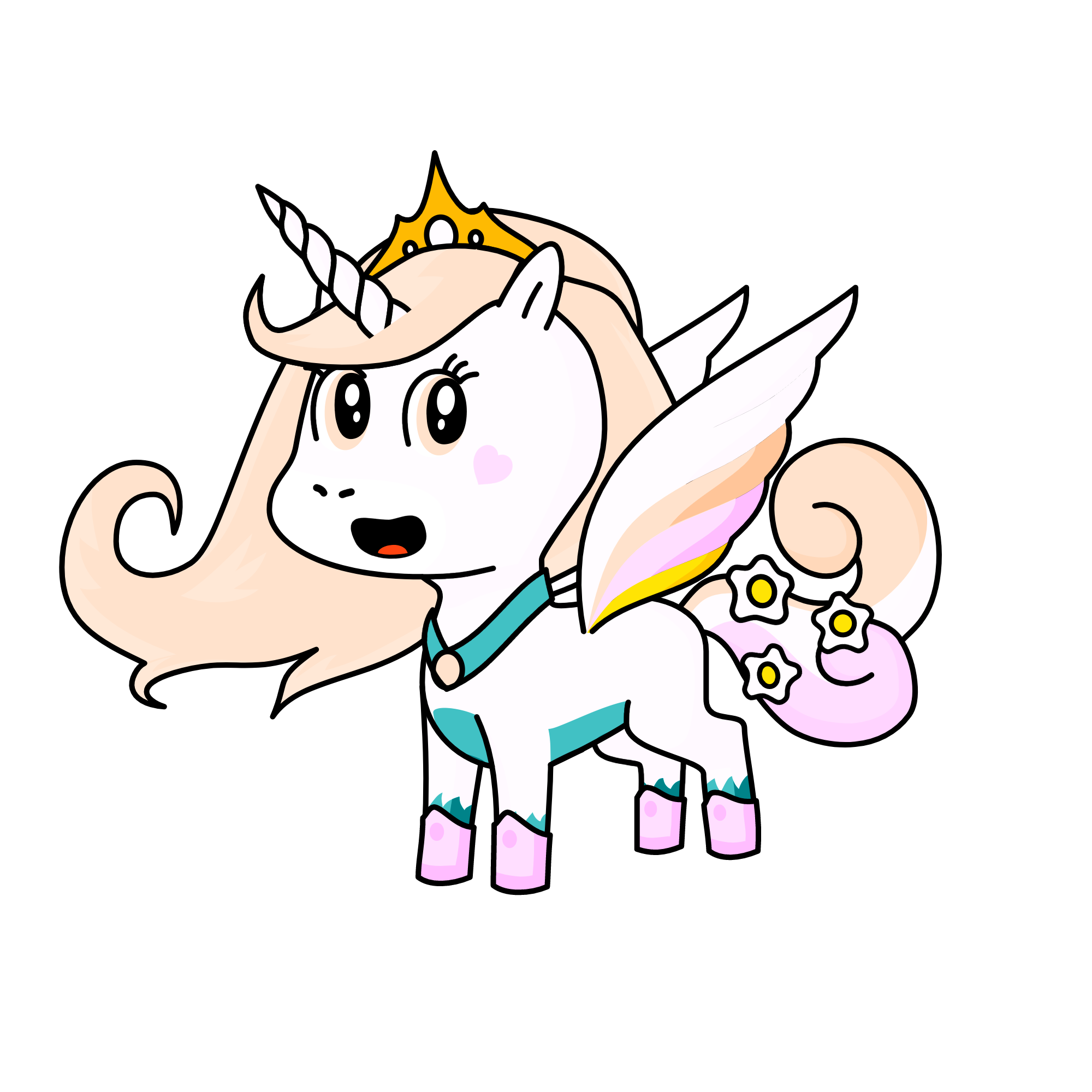 light, the unicorn