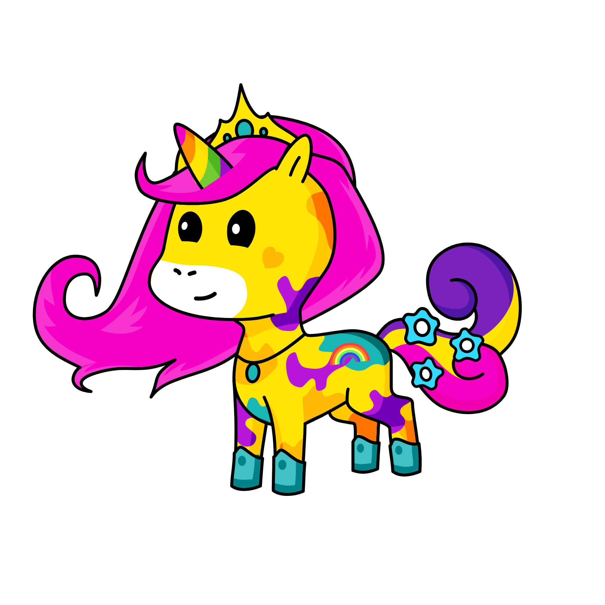 summer, the unicorn
