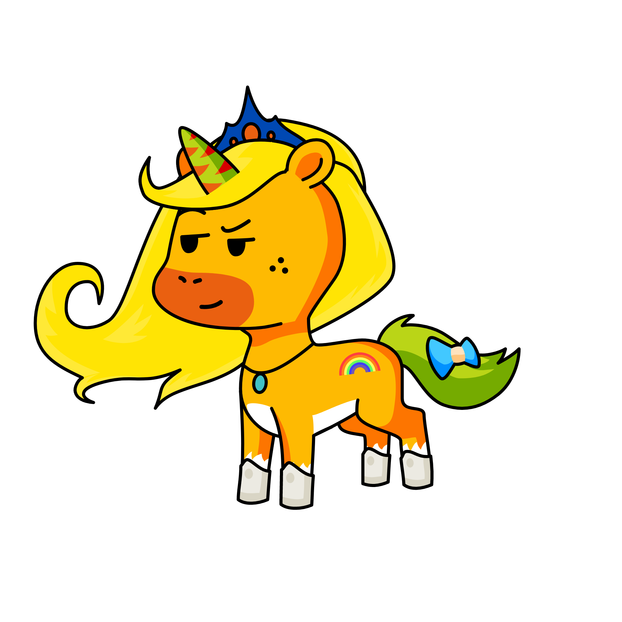 منمنمممنمنمن, the unicorn