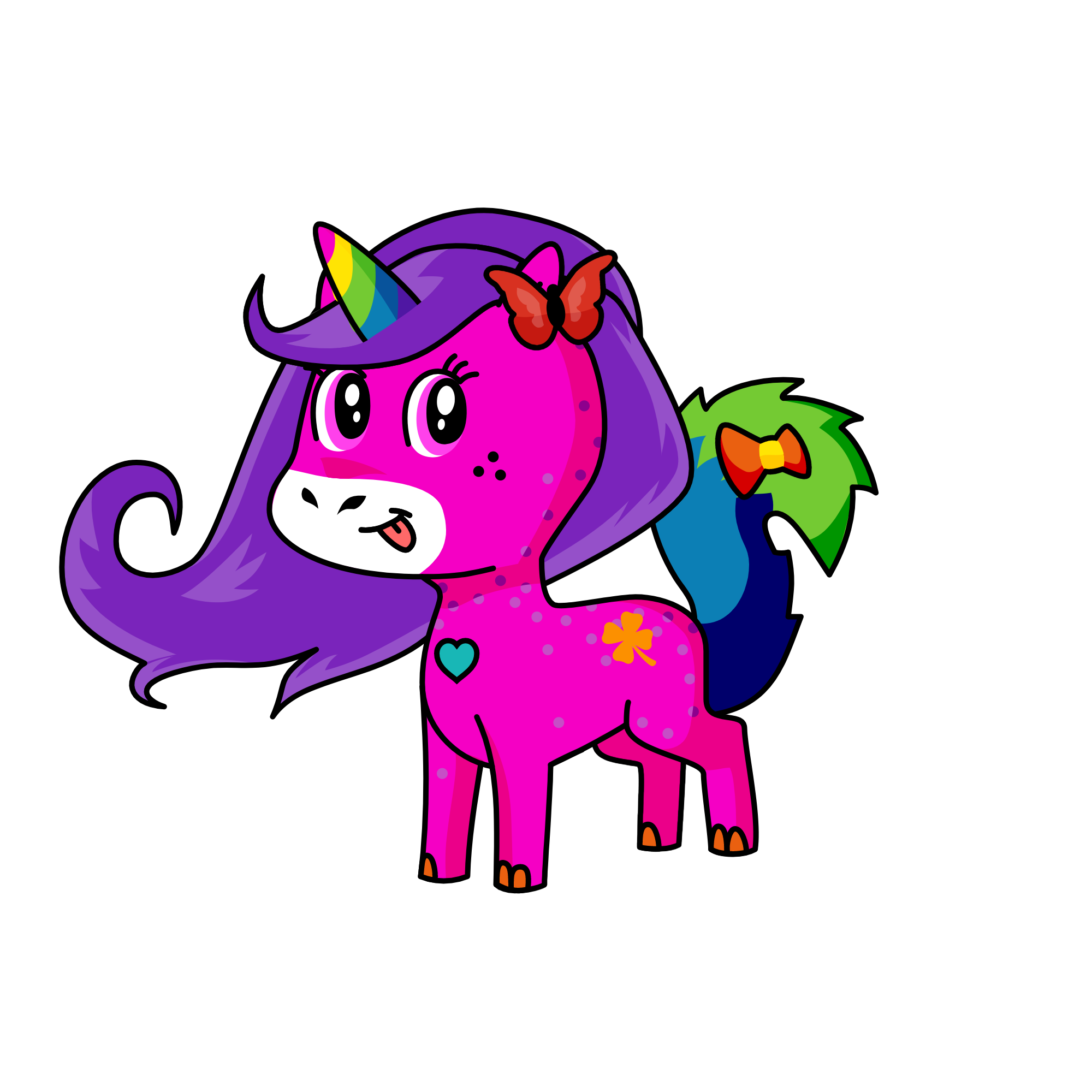 Emilia, the unicorn