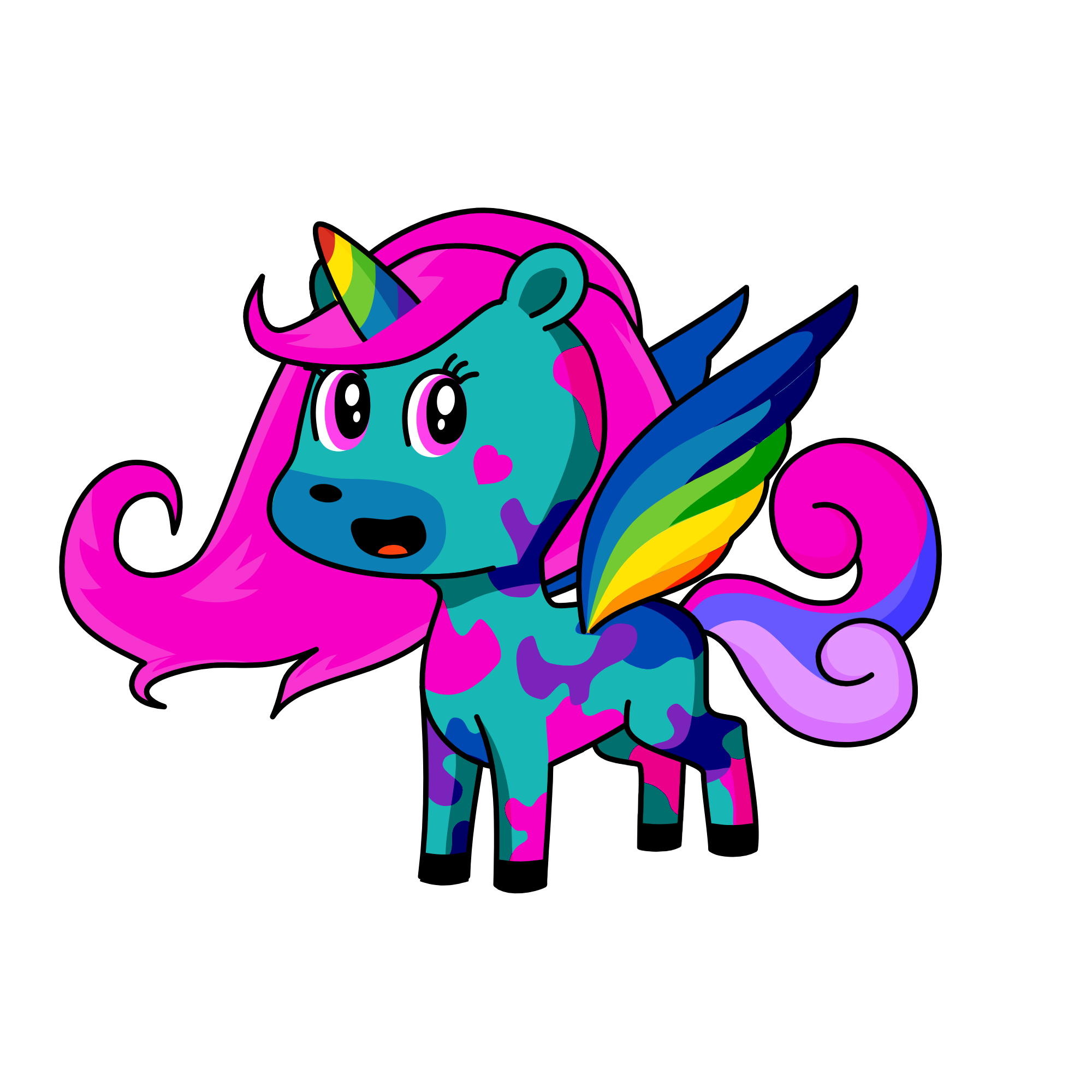 Mimi, the unicorn
