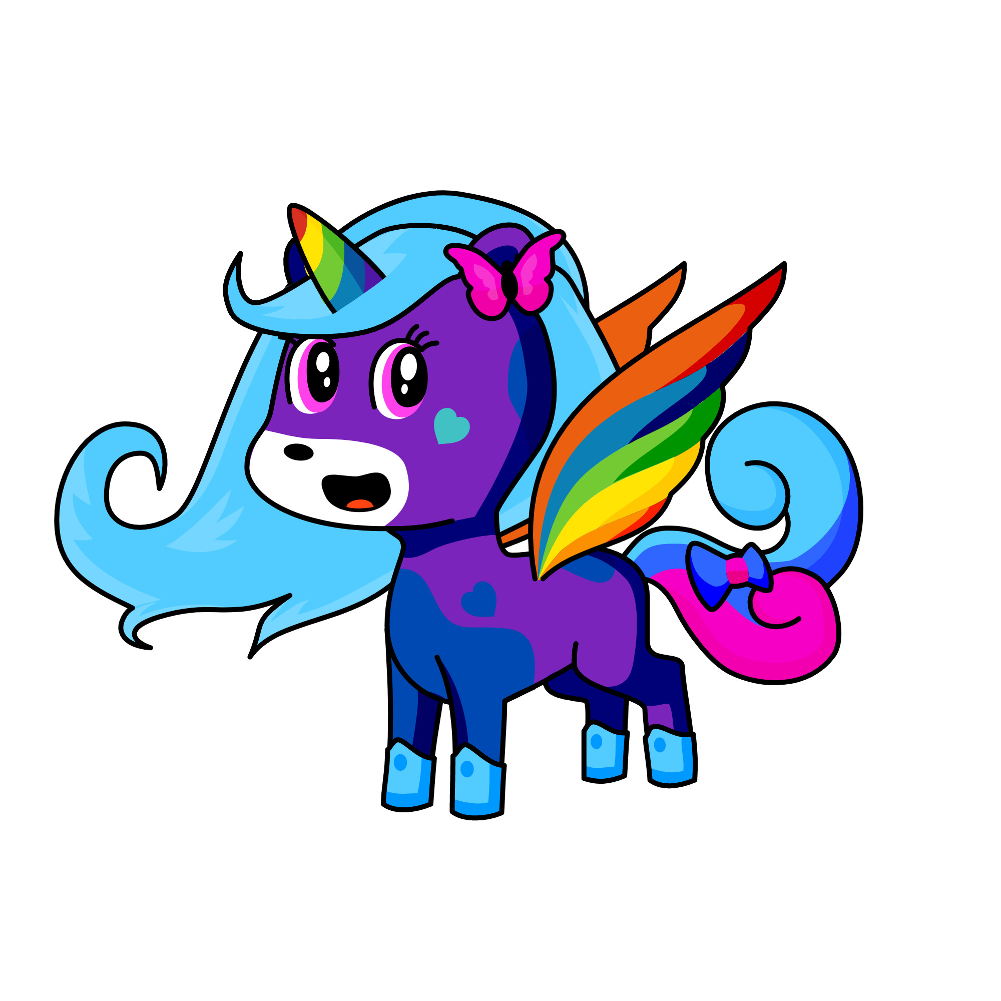 Nevadilla, the unicorn