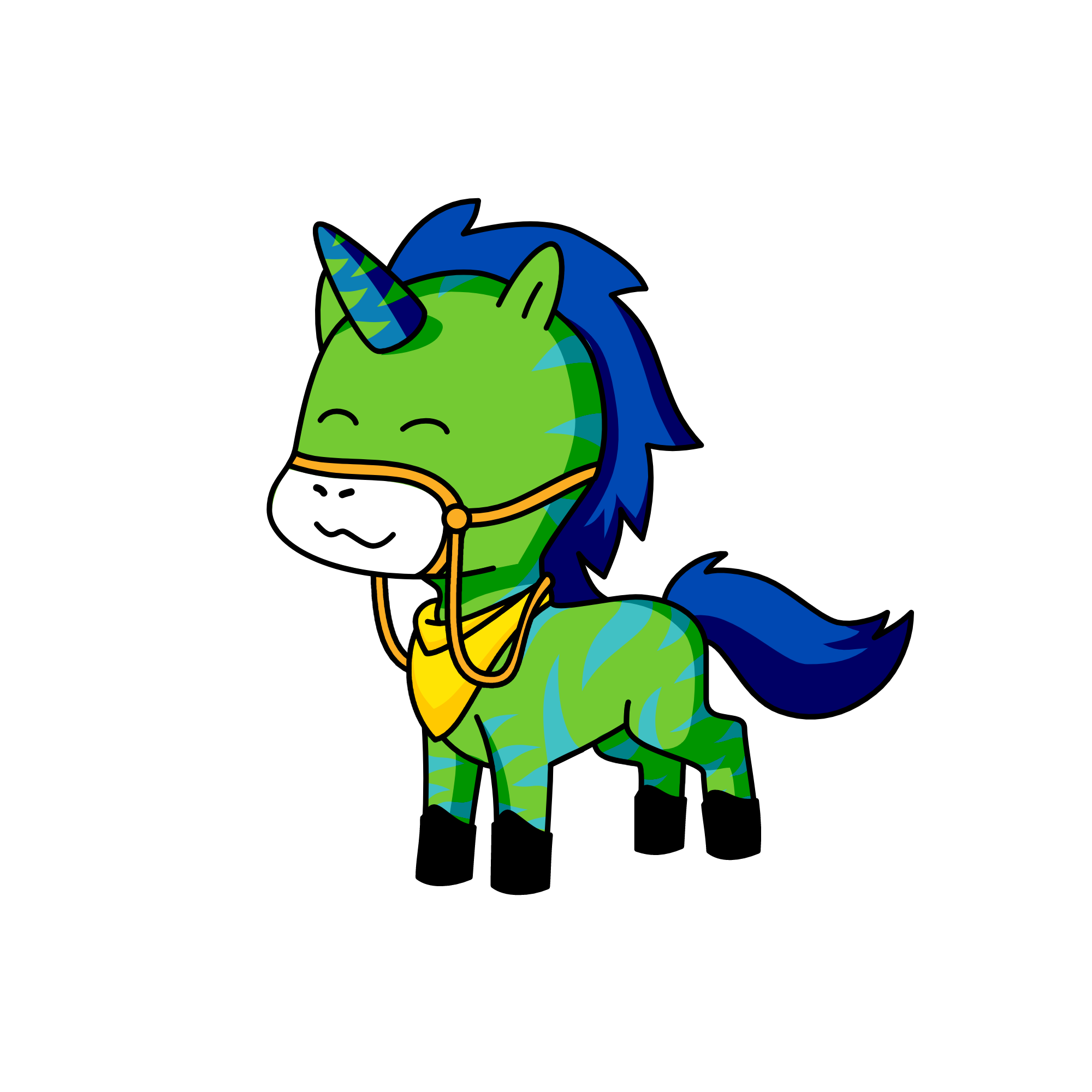 gege, the unicorn