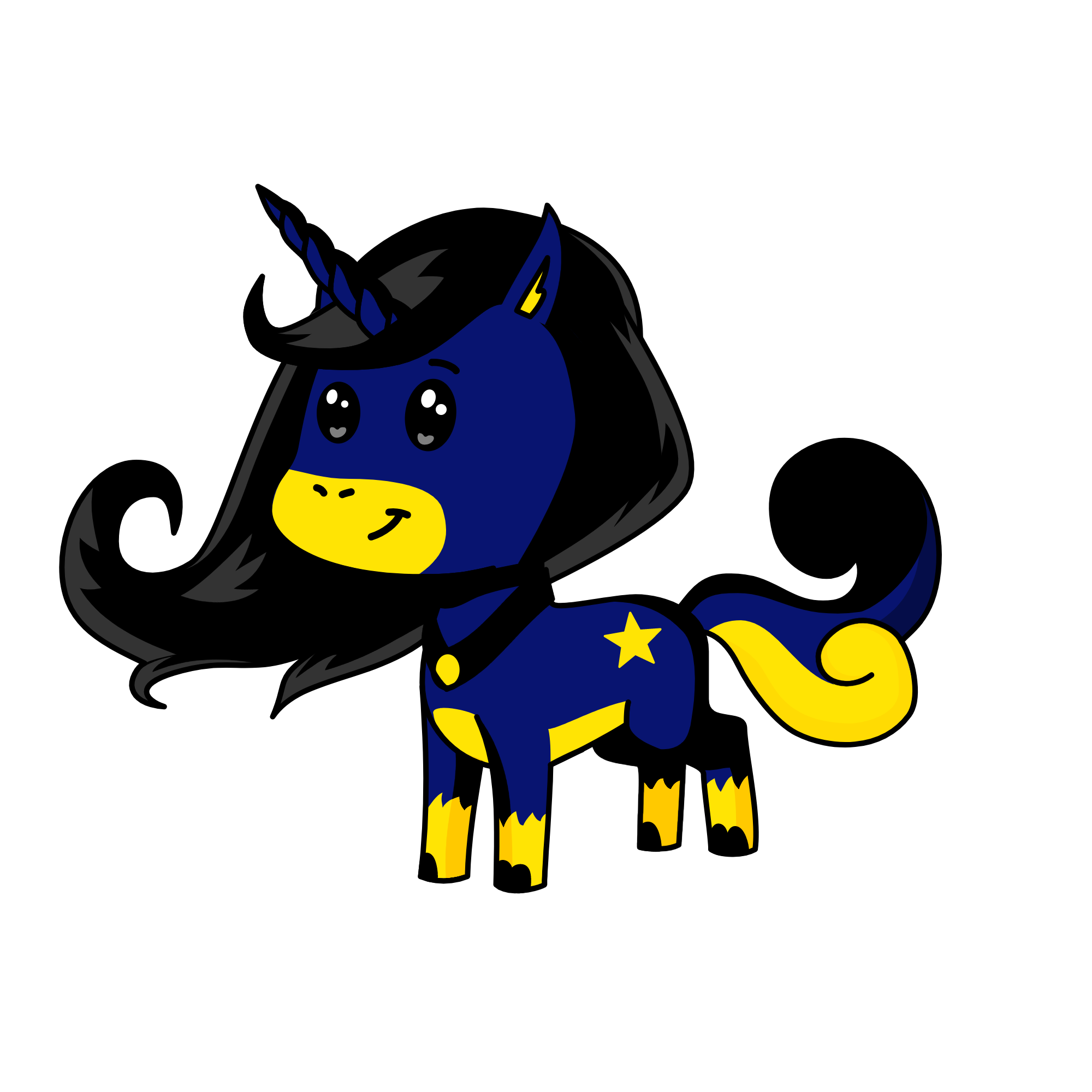 Moon, the unicorn