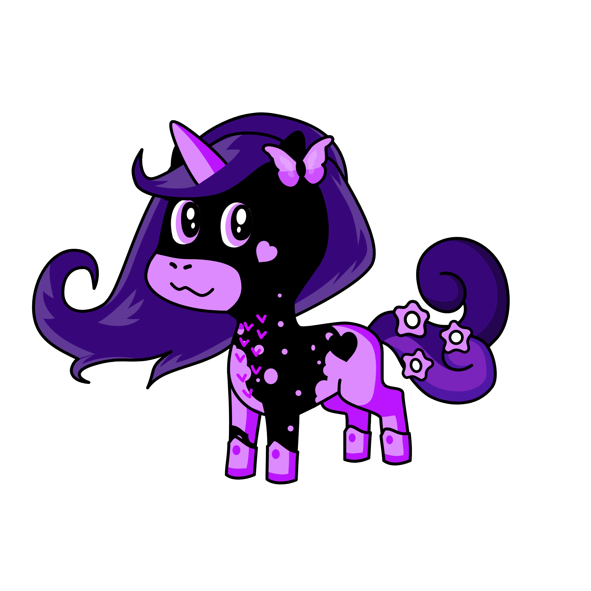 Moonstar, the unicorn