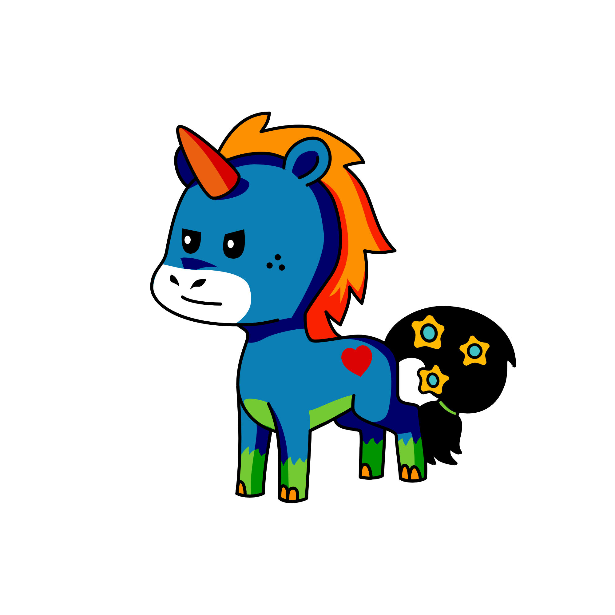 illy, the unicorn
