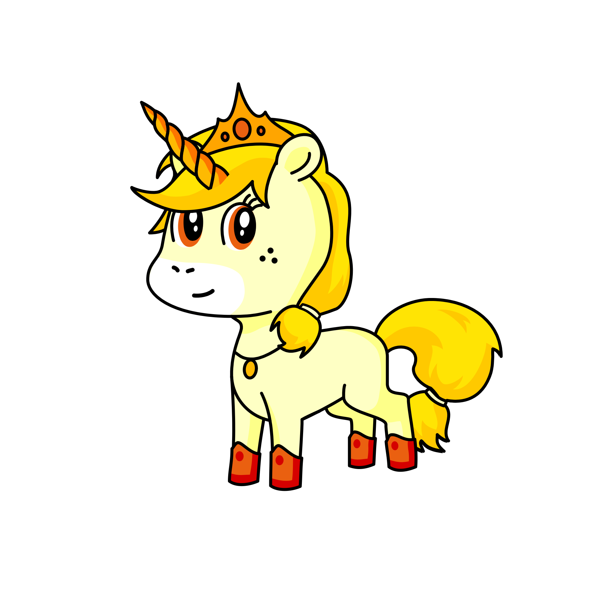 Queen Sunny, the unicorn