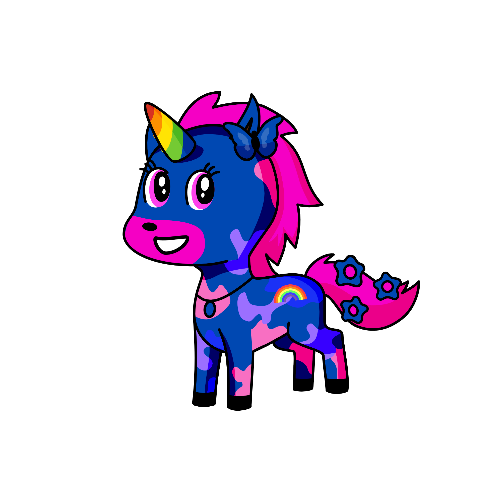 Faye, the unicorn