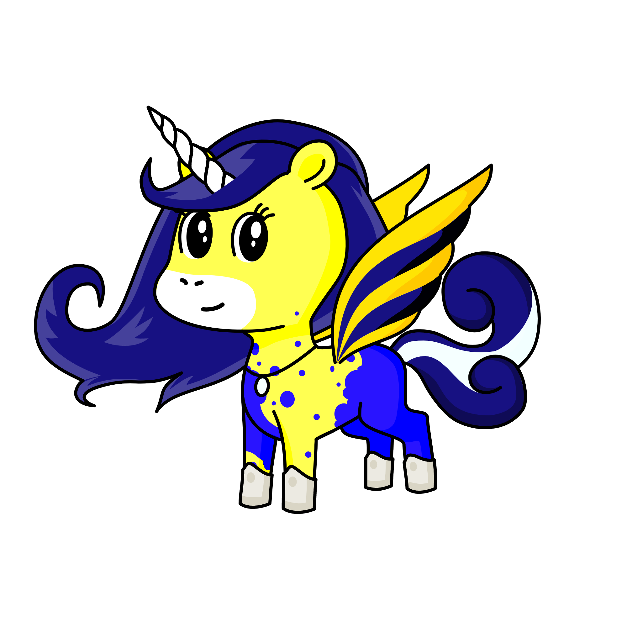 Michigan Girl, the unicorn