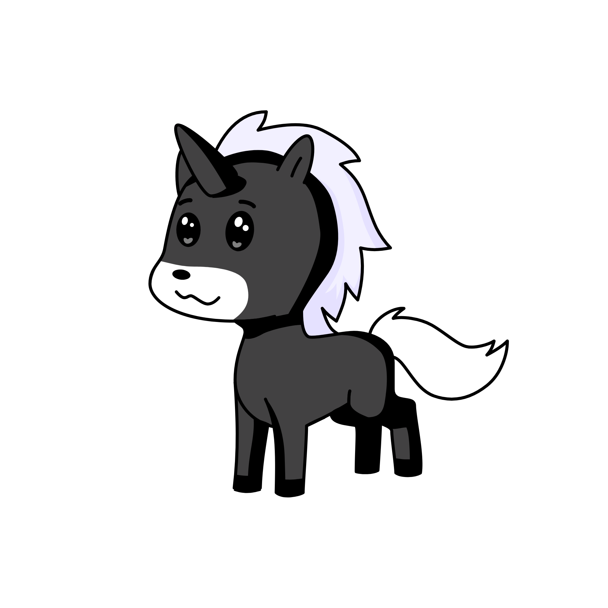 darky, the unicorn